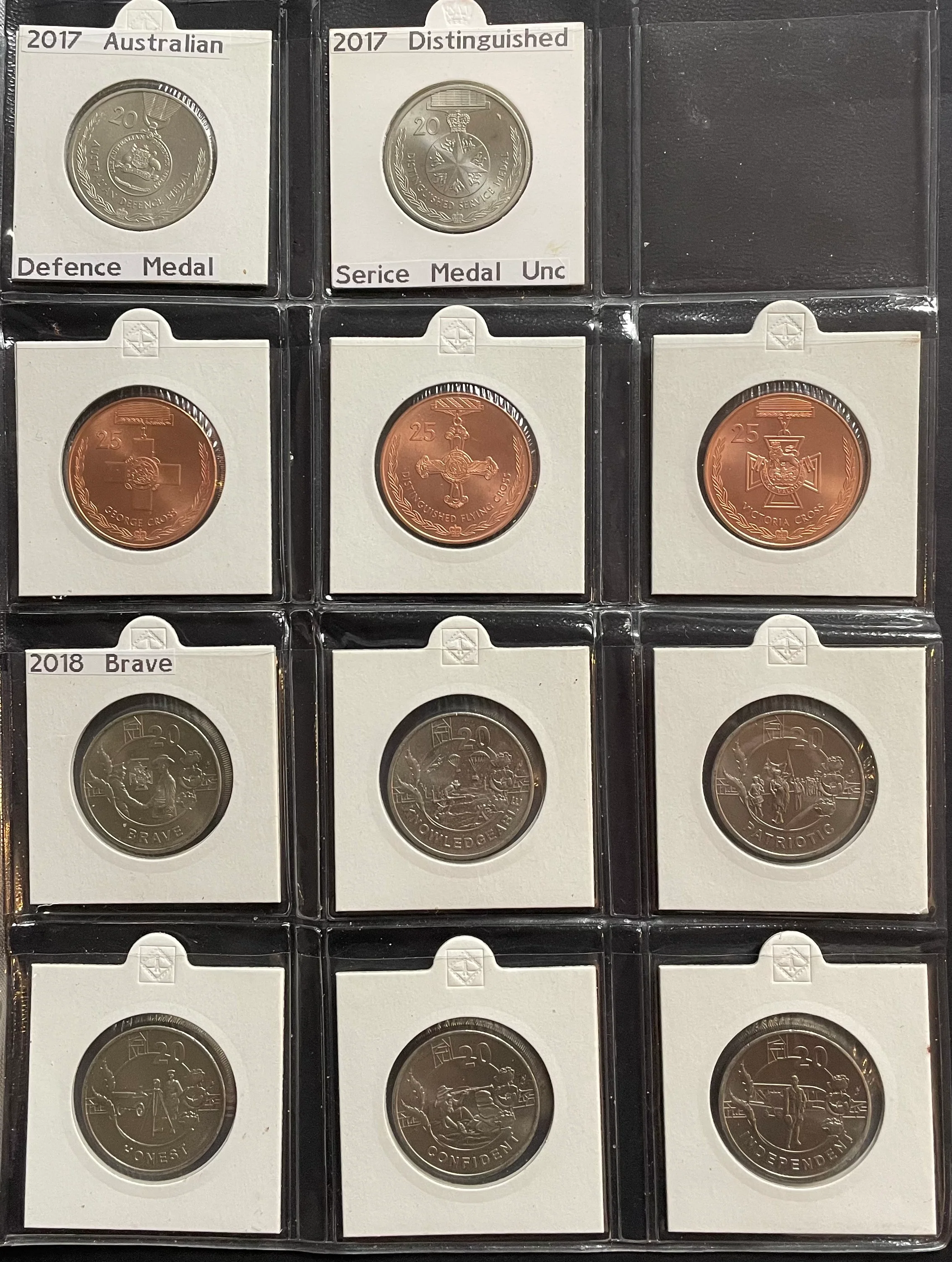 Australia 1966 to 2017 Uncirculated Twenty Cents 20c Collection 125 Coins - Image 12