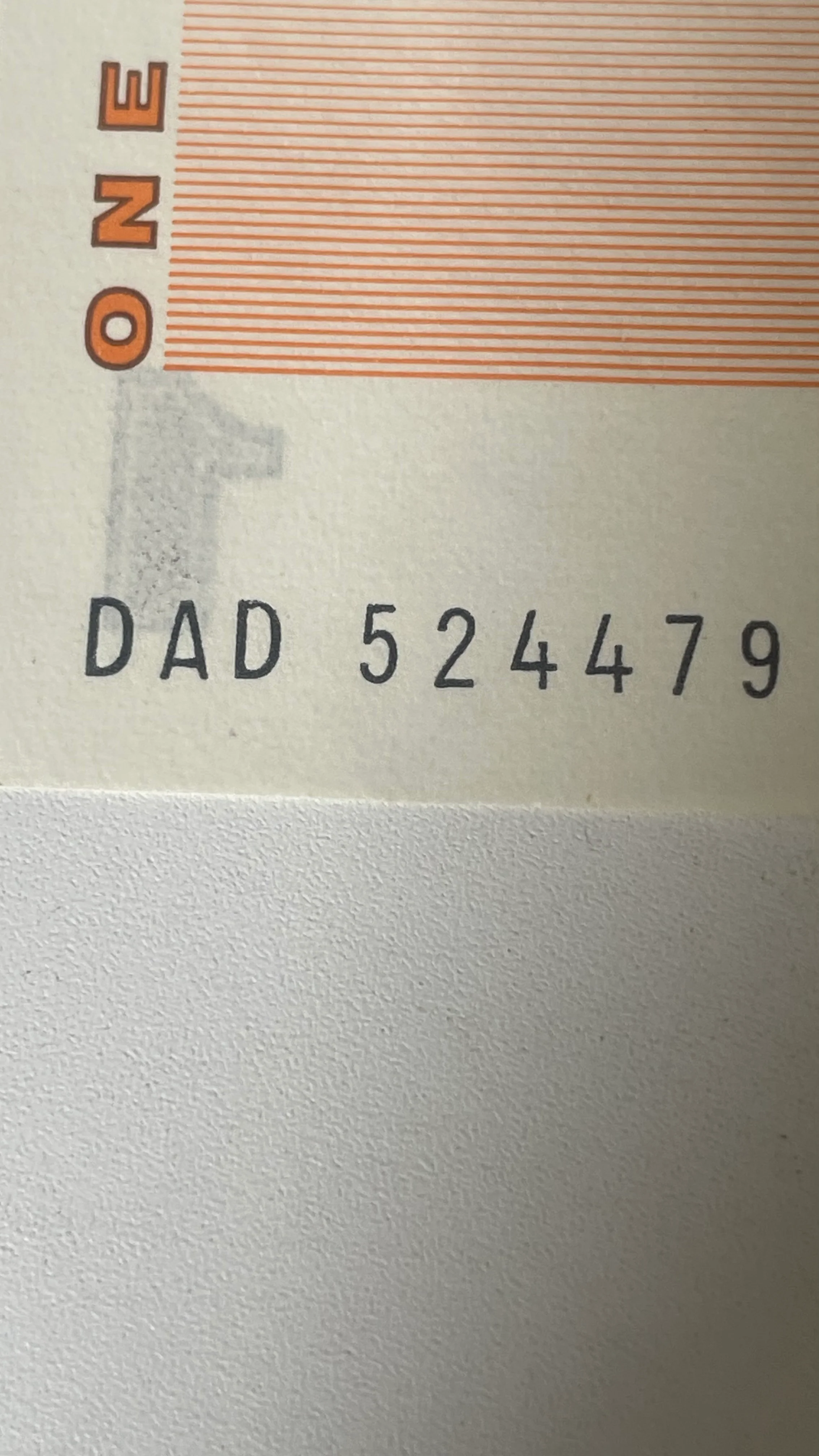 Australia 1977 $1 Knight/Stone DAD Prefix. R77 - Image 2