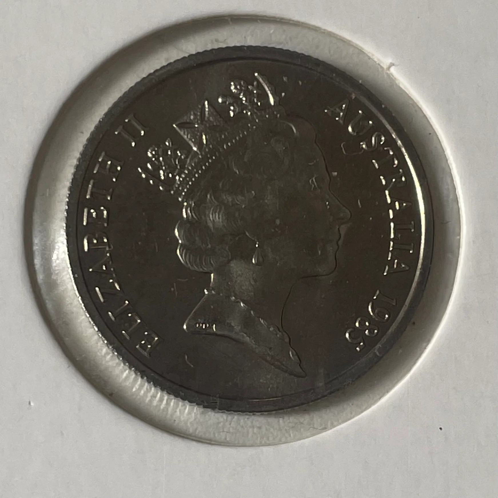 Australia 1985 Uncirculated Five Cents 5c