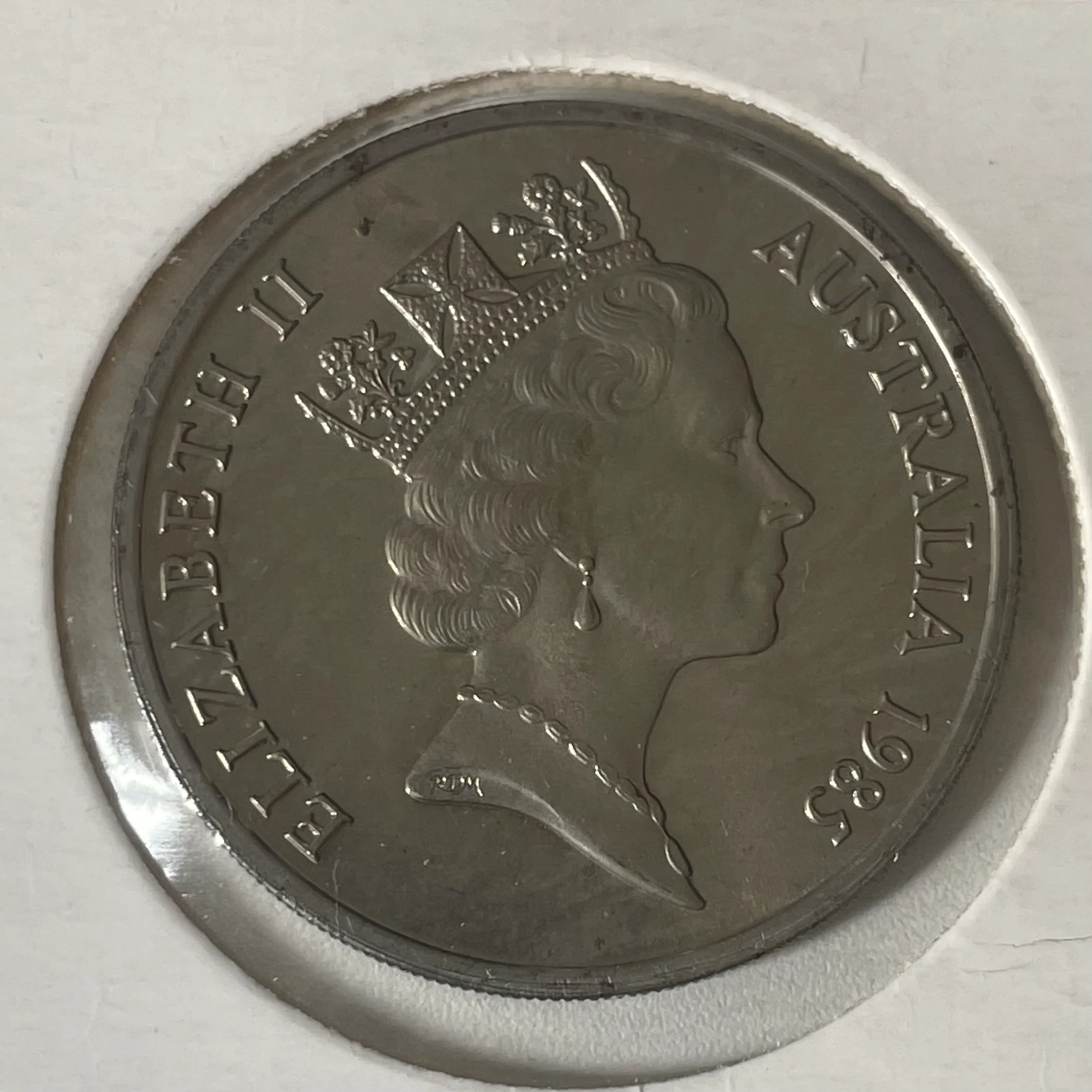 Australia 1985 Uncirculated Twenty Cents 20c