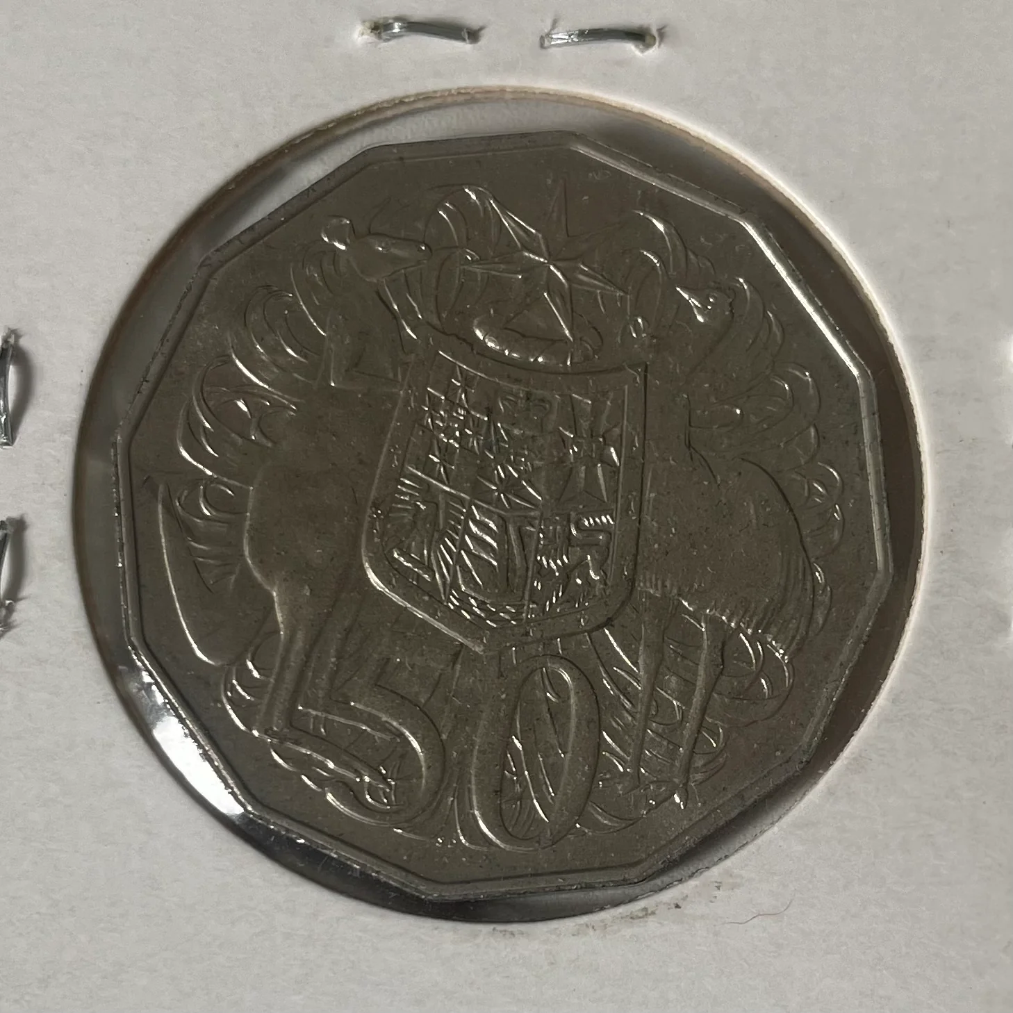 Australia 1986 uncirculated Fifty Cents 50c - Image 2