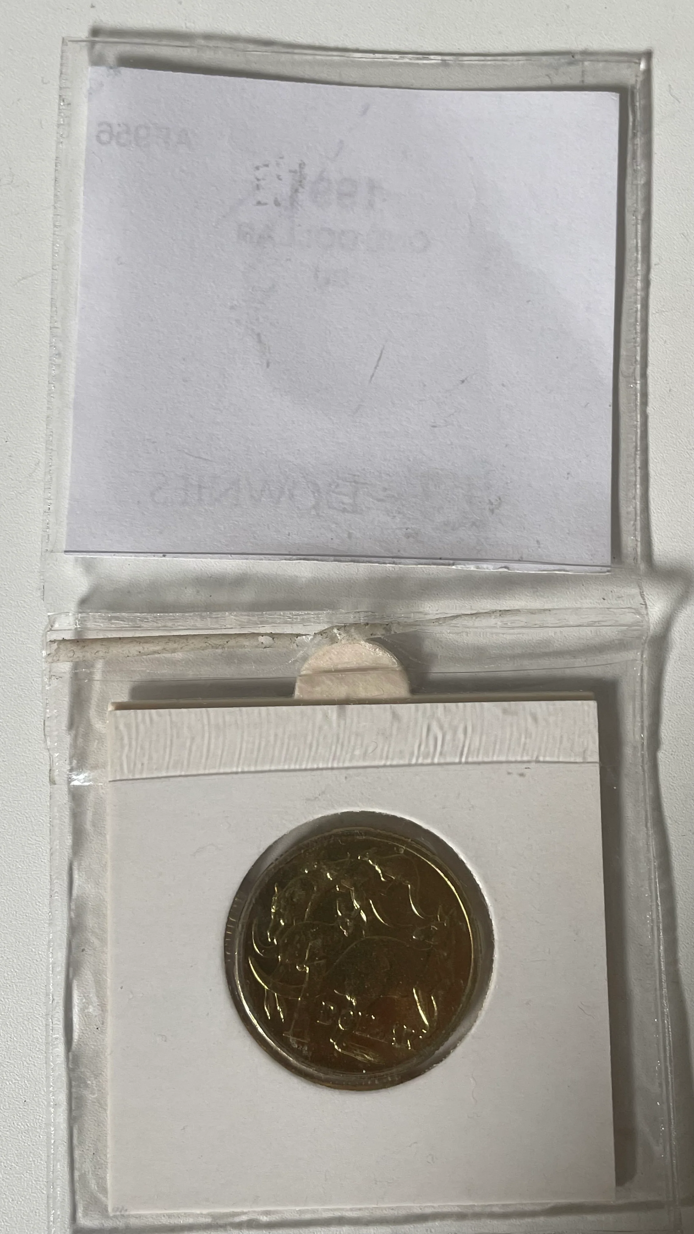 Australia 1991 $1 One Dollar Mob of Roos coin uncirculated - Image 2