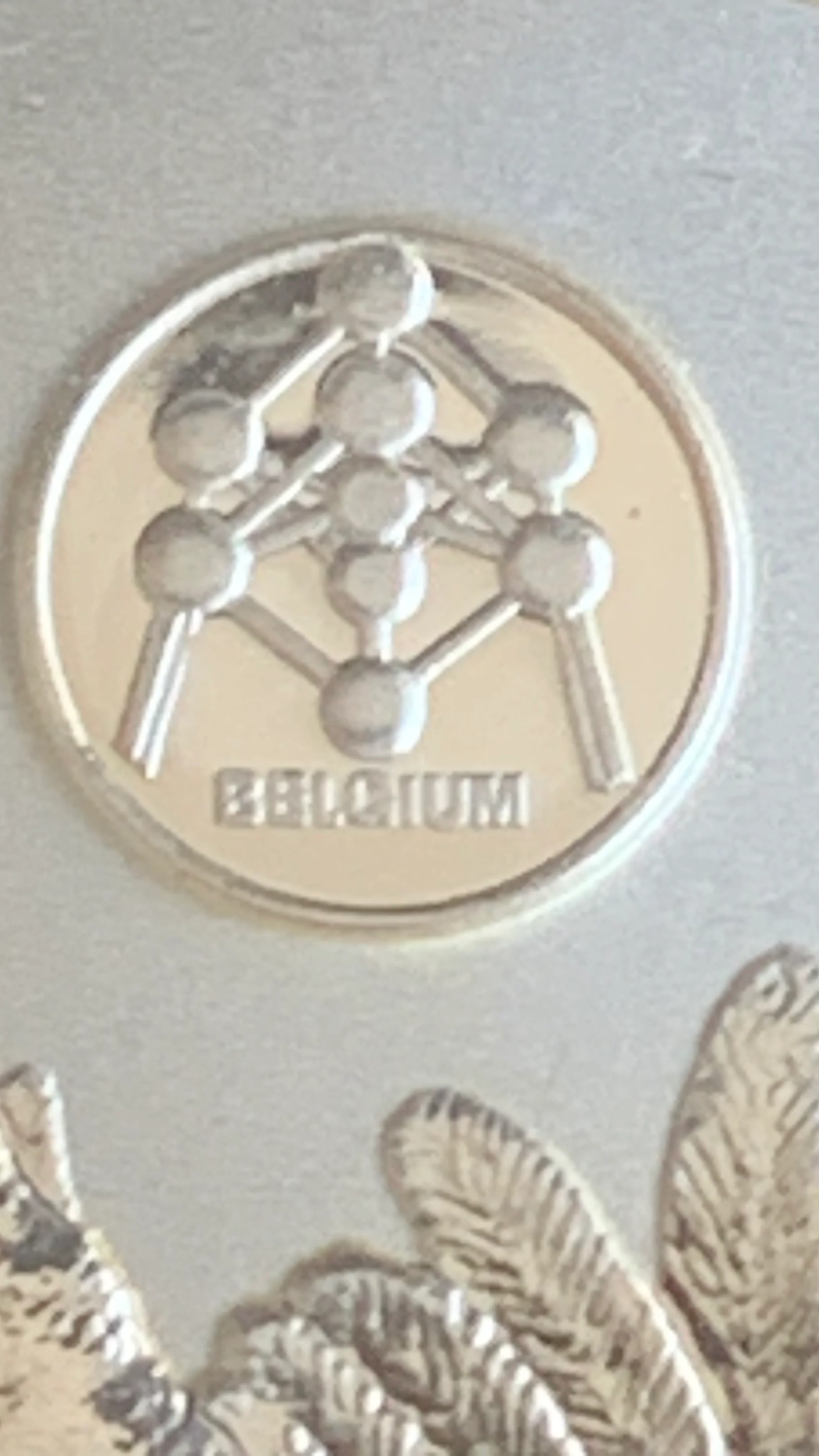 Australia 1996 Perth Mint $1 Kookaburra "Belgium" Privy Mark 1oz .999 Silver Coin - Image 3