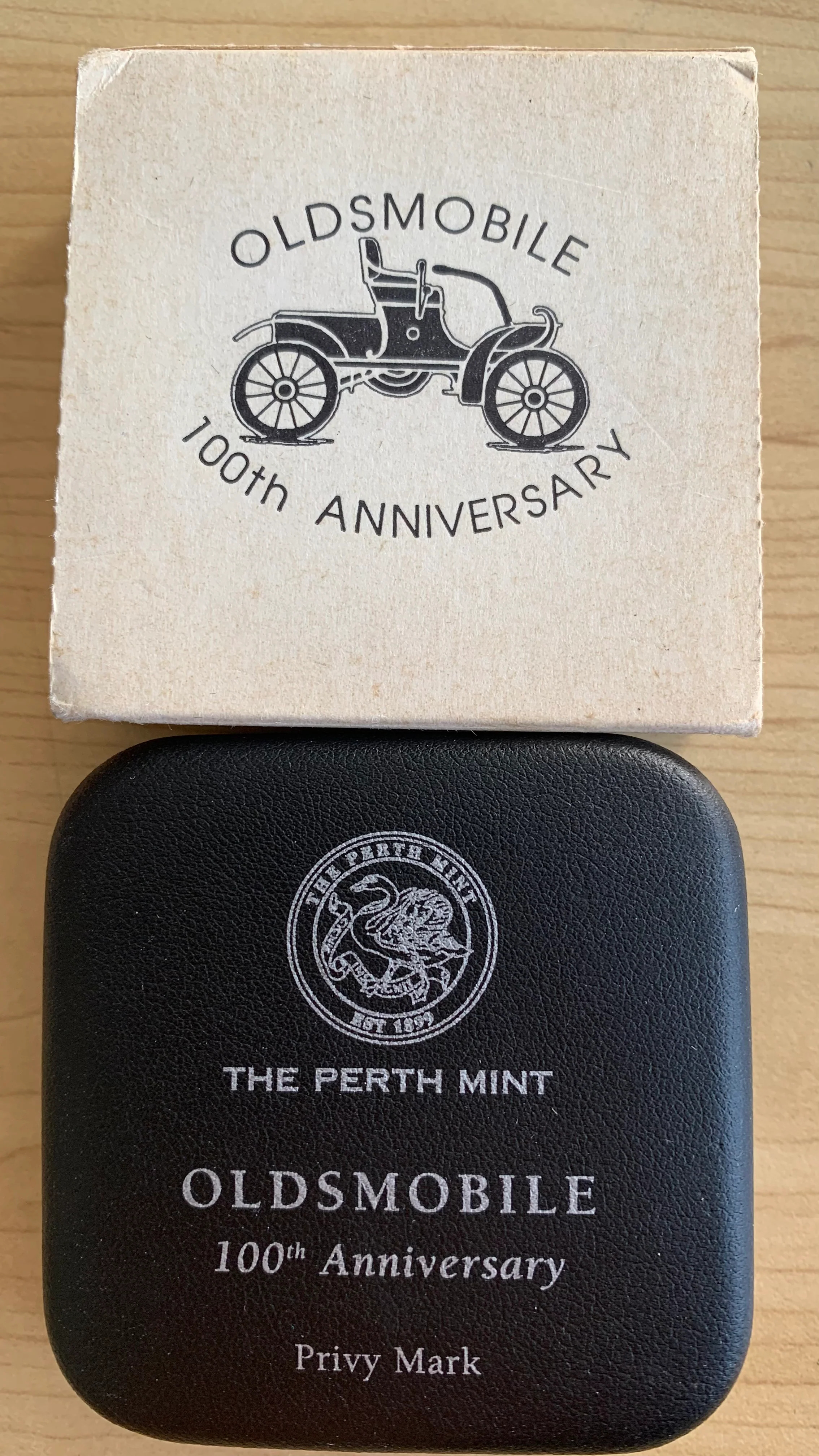 Australia 1997 Perth Mint The Australian Kookaburra "Oldsmobile" Privy Mark 1oz .999 Silver Coin - Image 3