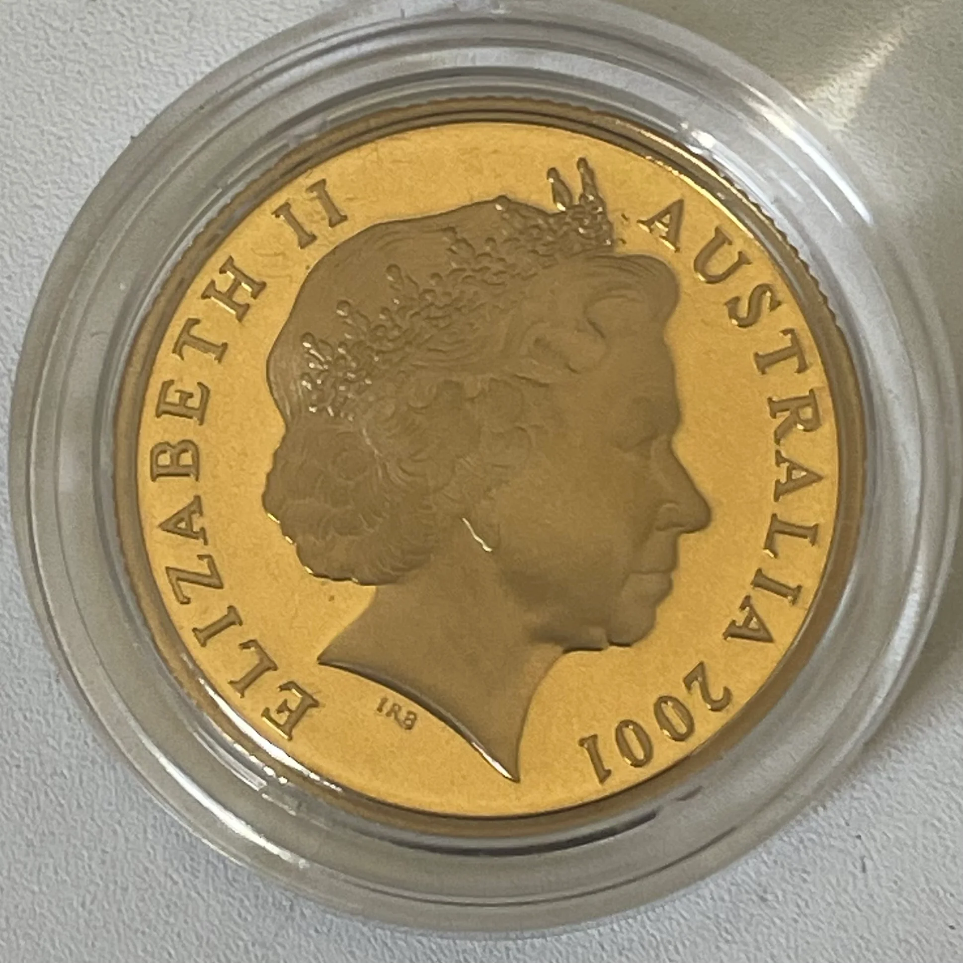 Australia 2001 $1 One Dollar Federation Coloured Proof Coin - Image 2