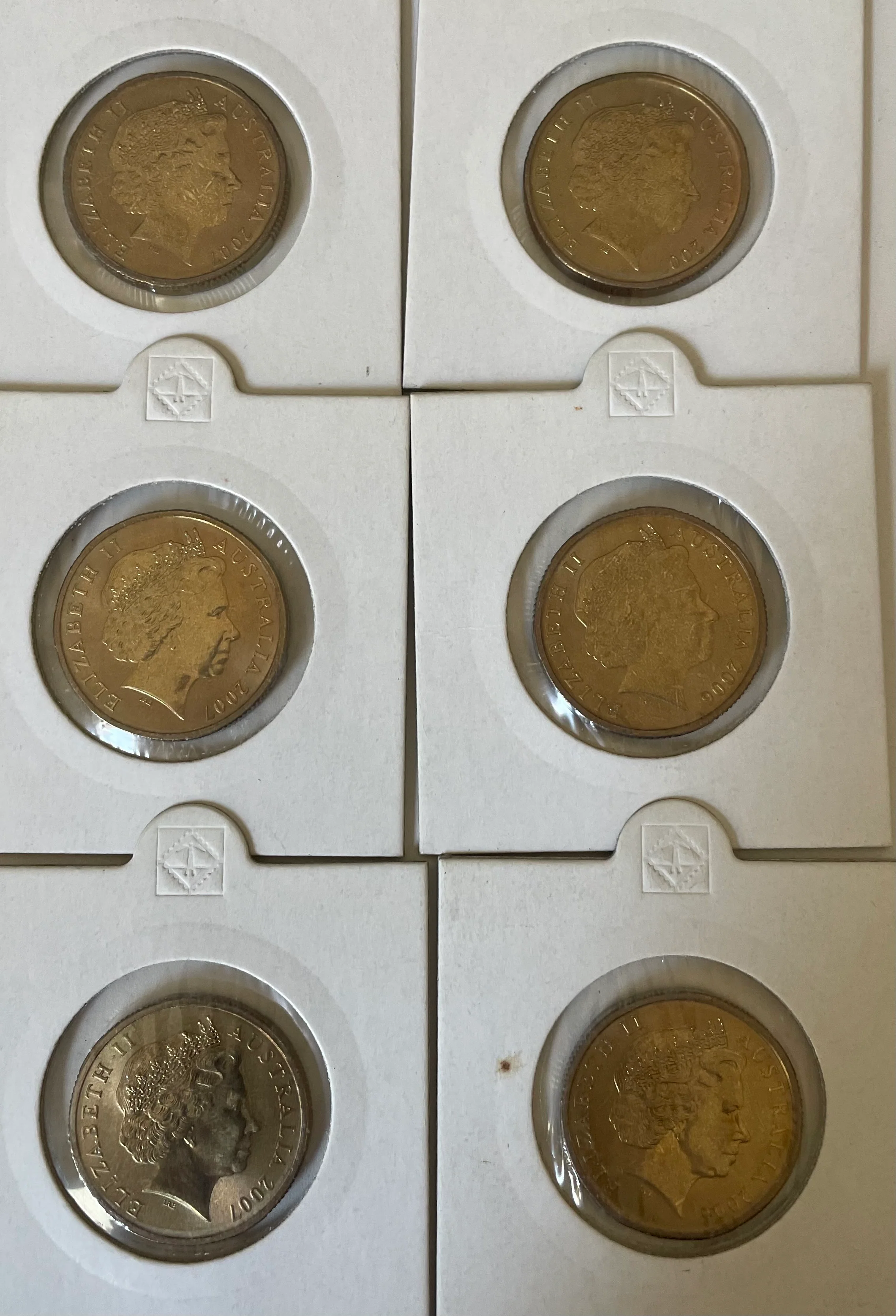Australia 2006 Royal Australian Mint Marine Life Ocean Series Set of 6 $1 Coins - Image 2