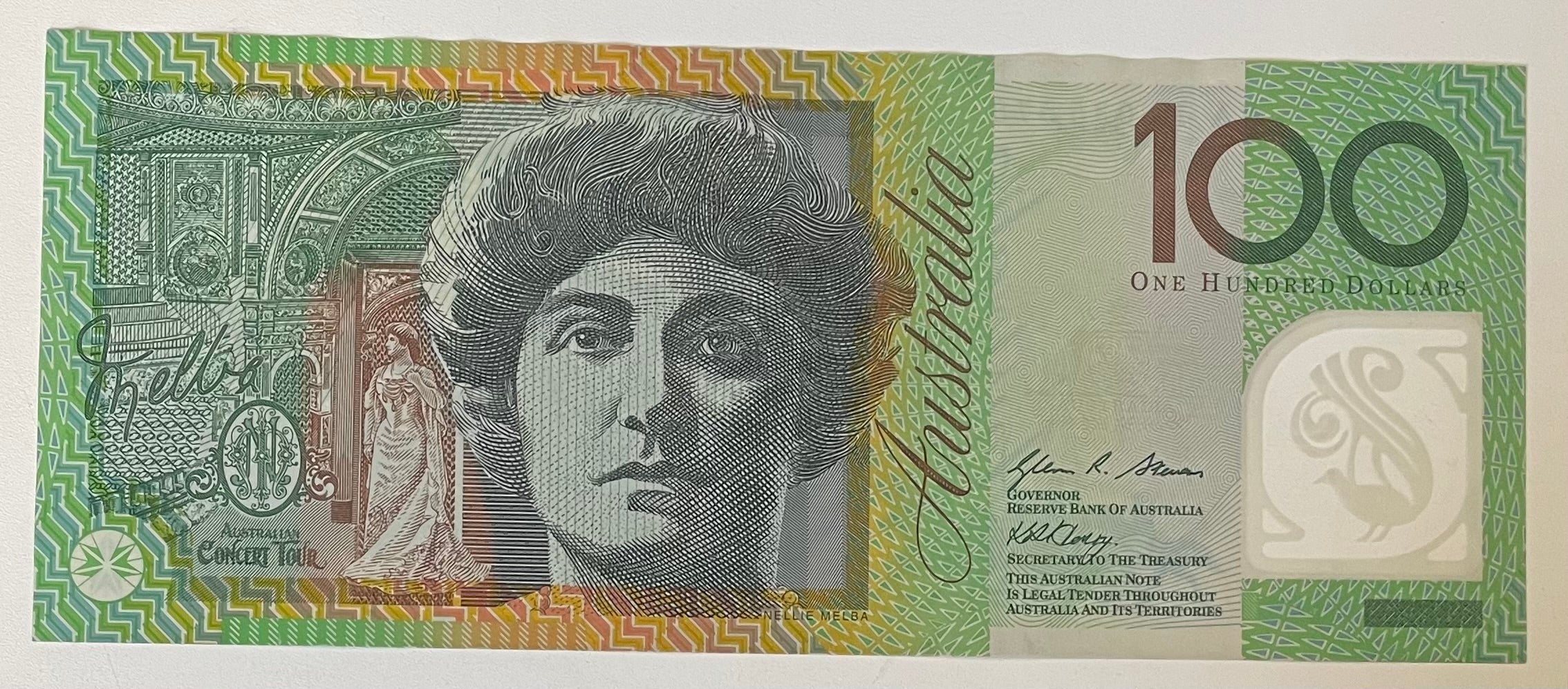 Australia 2011 $100 Polymer Signed Stevens, Henry. Uncirculated Banknote. R621cF - Image 2