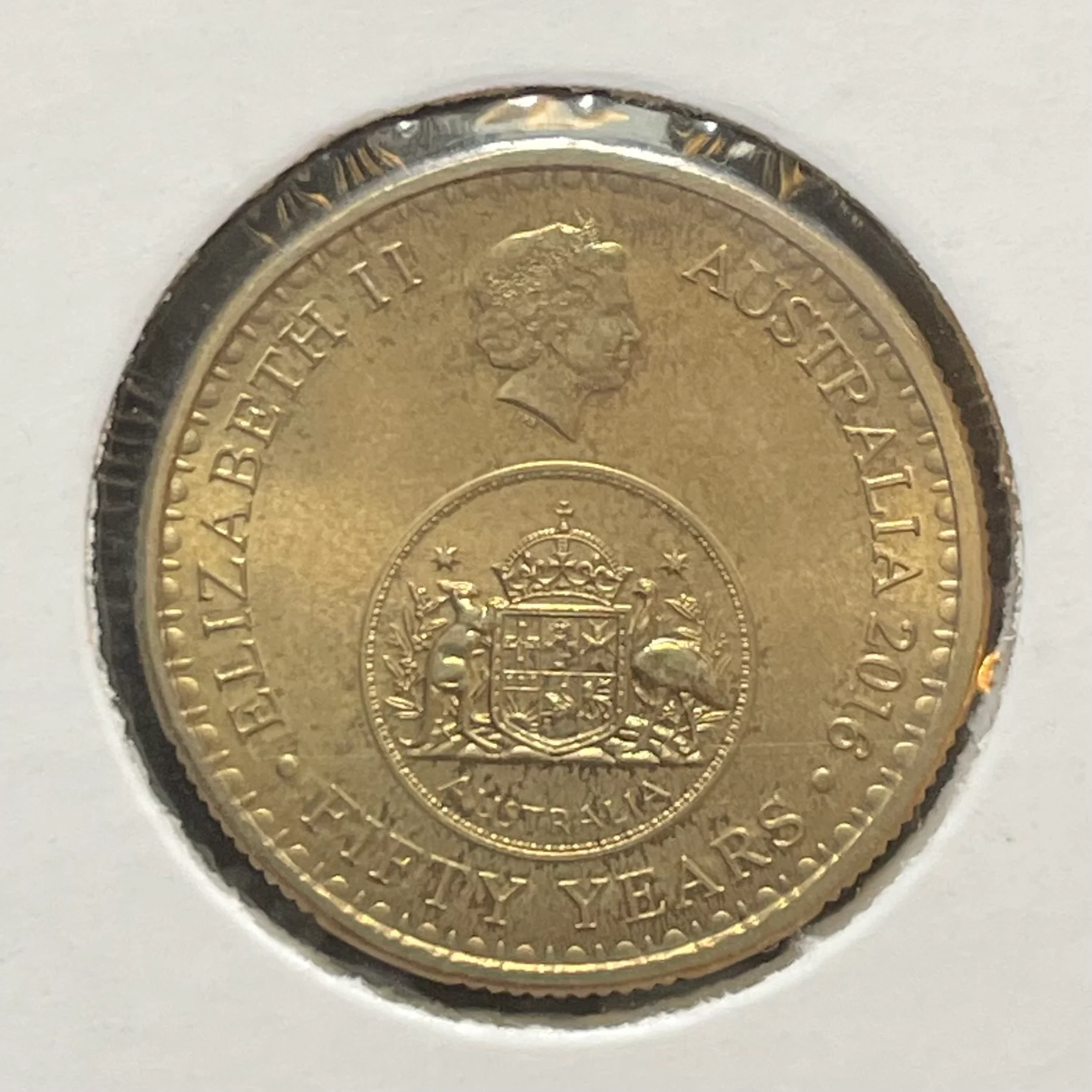 Australia 2016 Royal Australian Mint $1 Changeover Uncirculated