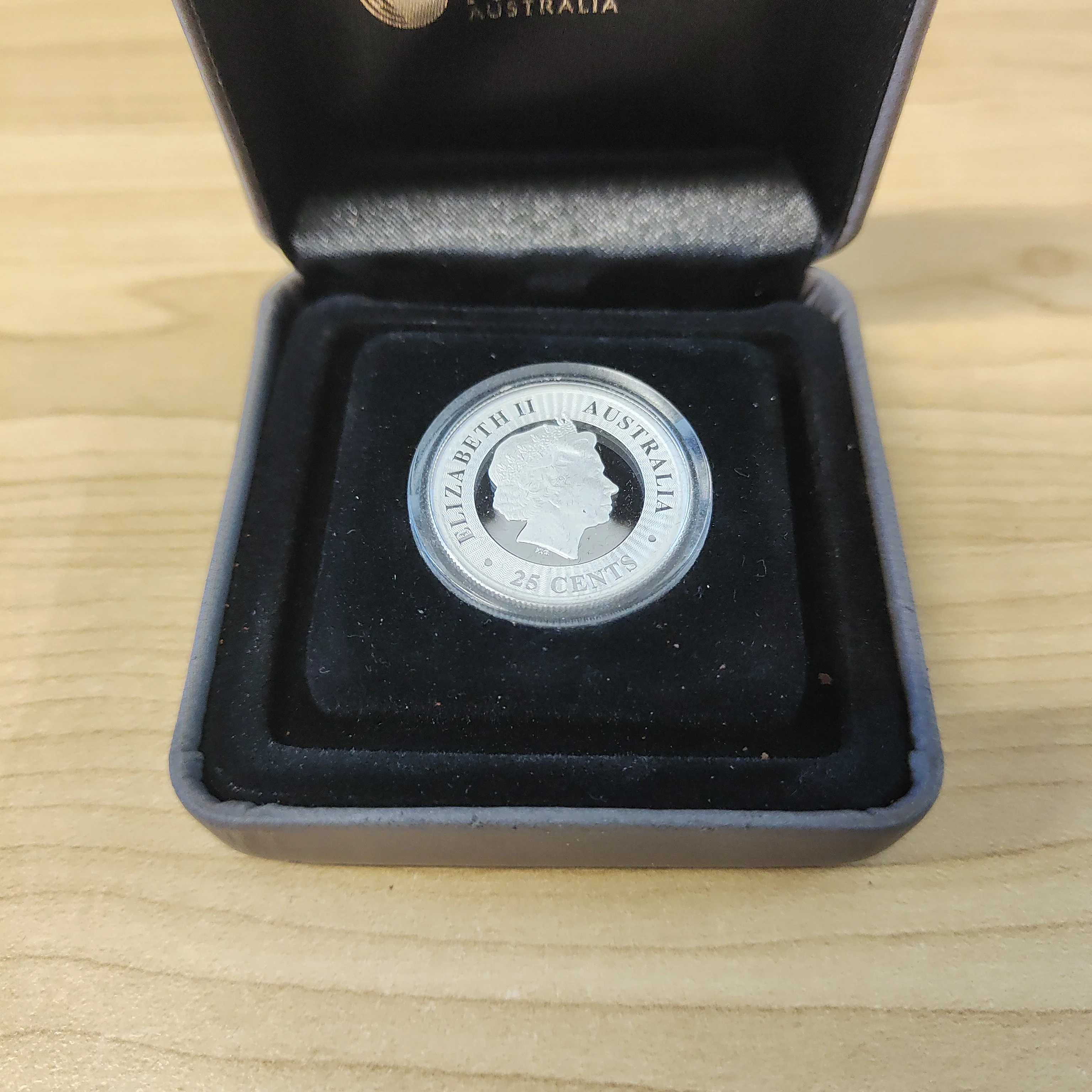 Australia 2017 Perth Mint 25c Australian Kangaroo 1/4oz Silver Proof Coin - Image 4