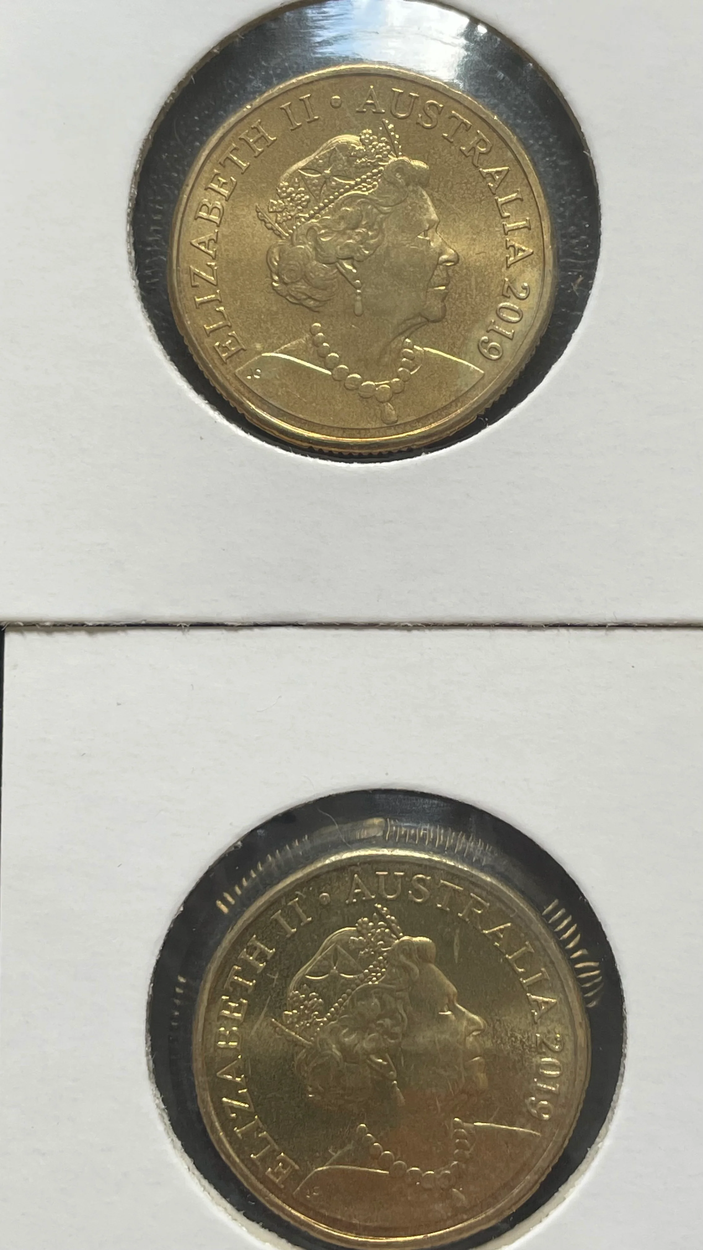 Australia 2019 Royal Australian Mint $1 Mr Squiggle & Friends Coins x 2 - Image 2