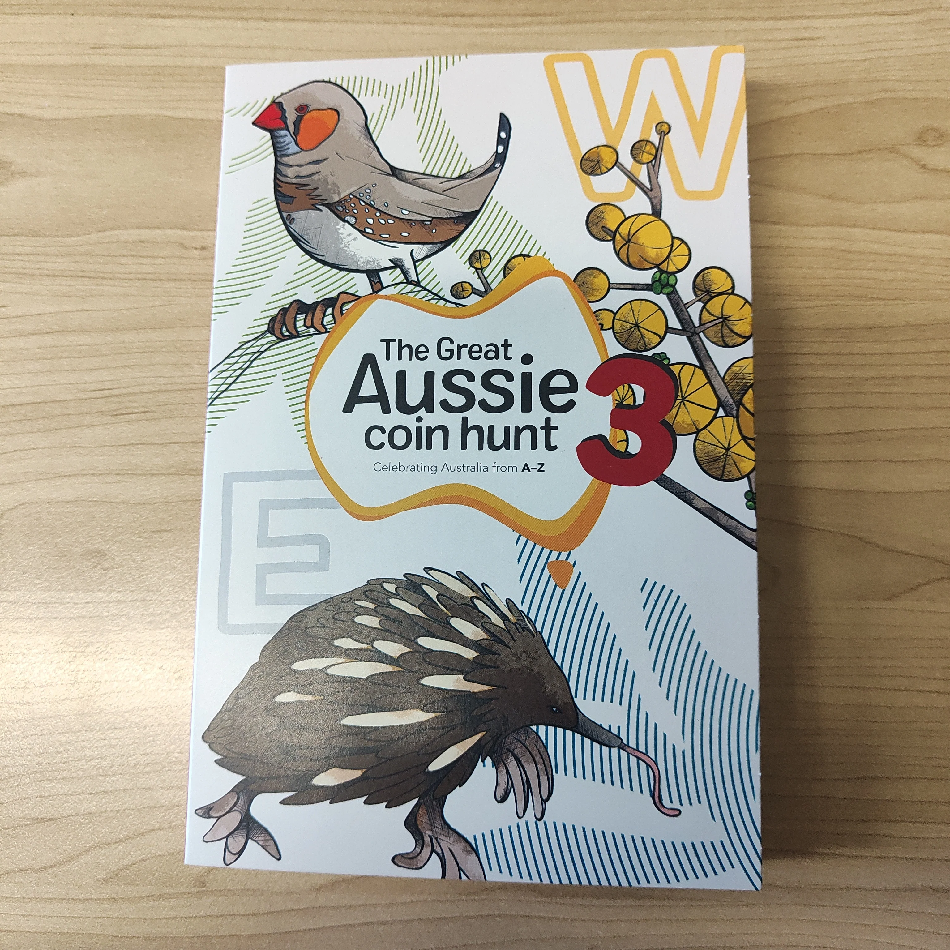 2022 Royal Australian Mint $1 Great Aussie Coin Hunt 3 Set of 26 Alphabet Uncirculated Coins and Album - Image 4