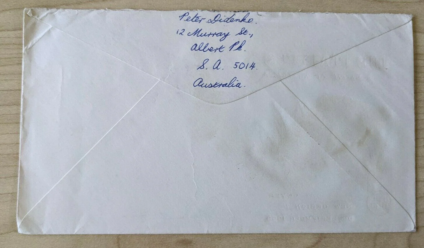 Australia Airmail Cover sent with Pre Decimal & Decimal Stamps to Czechoslovakia - Image 2