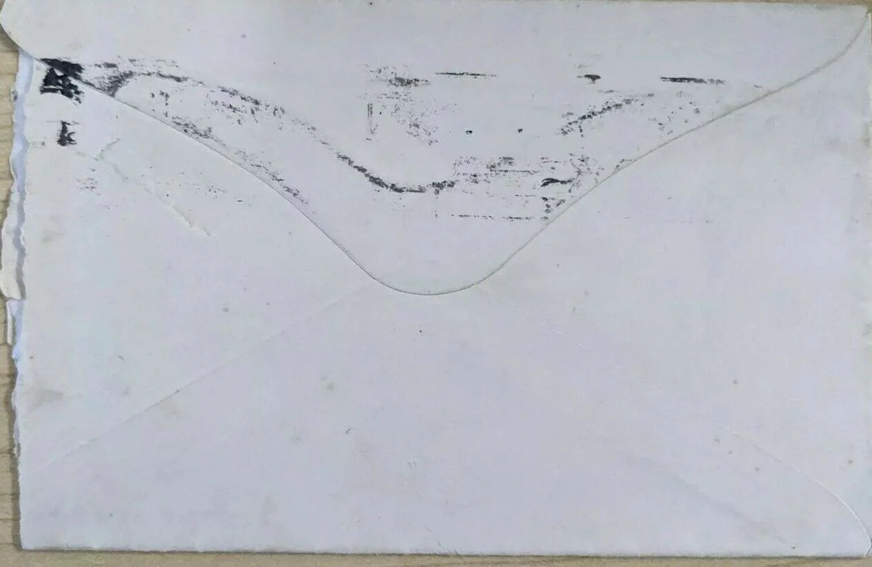Australia "Invest In War Loan" slogan on KGV 1d Rough Paper cover to Talbot PO - Image 2