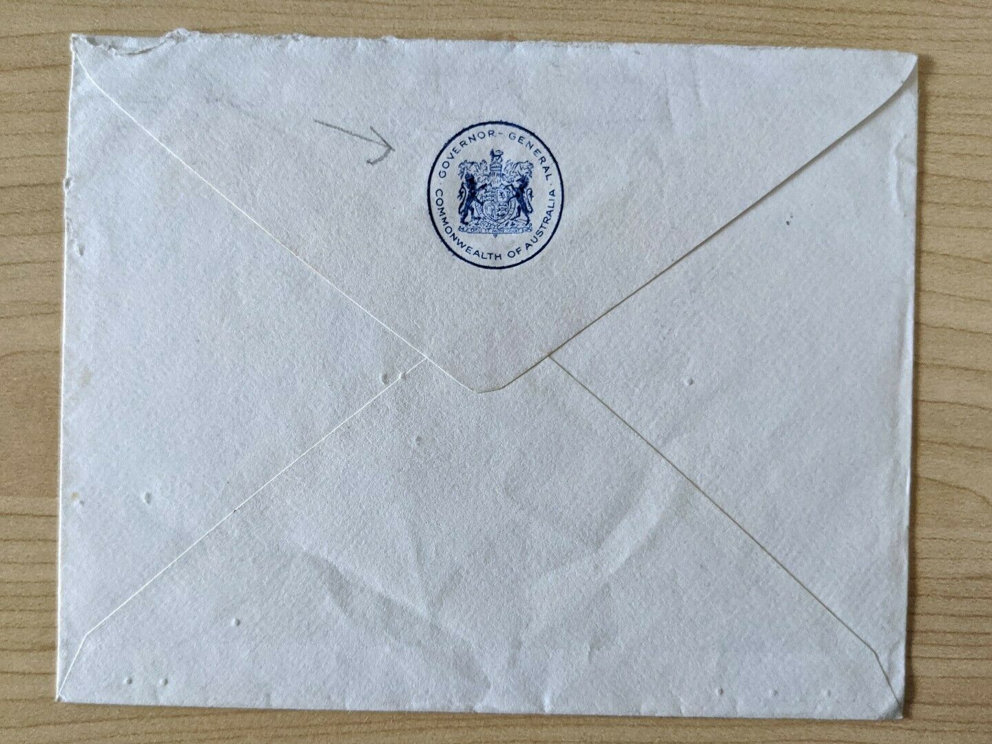 Australia Letter From Governor General by clipper mail 1'6 Stamp - Image 2