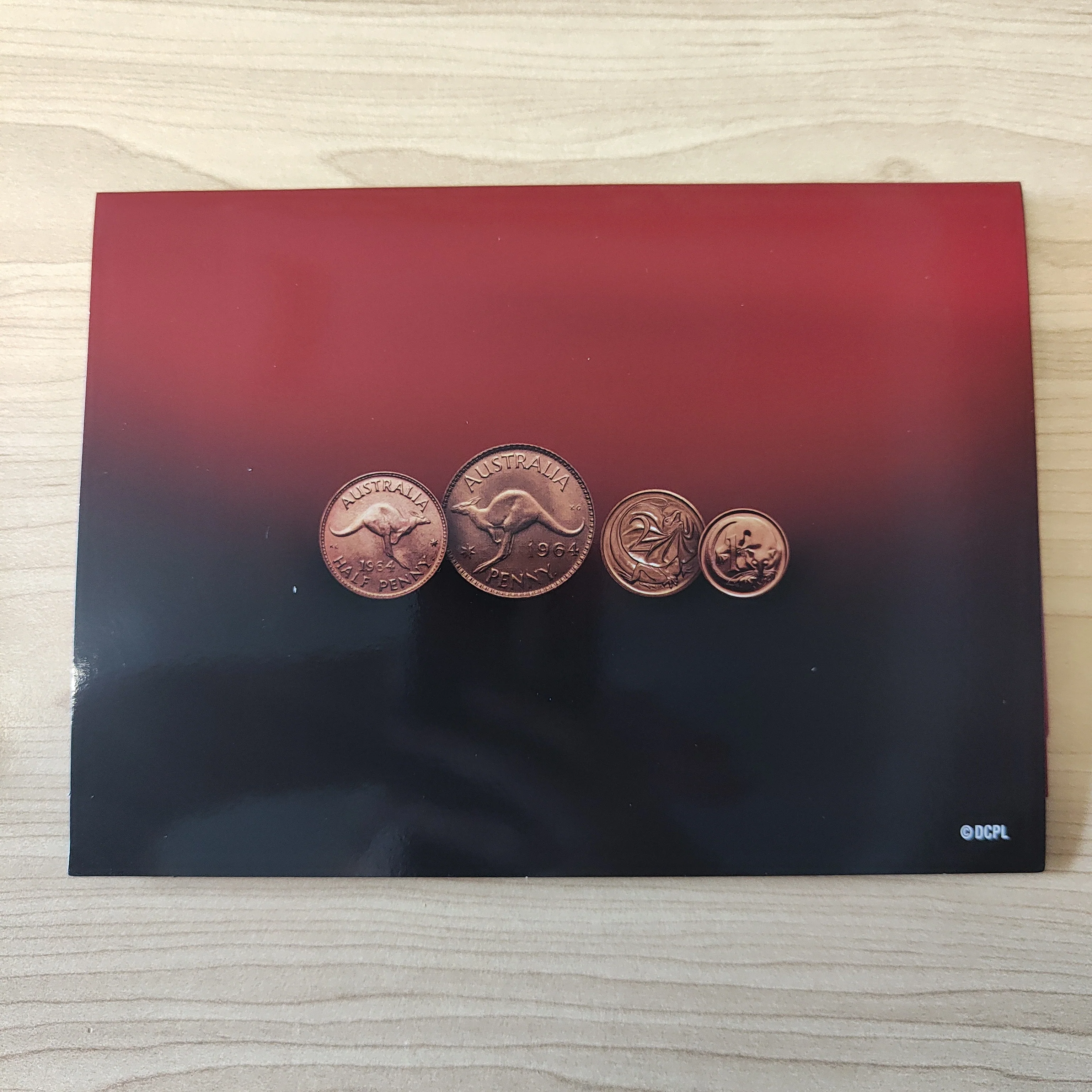 Australia Pence To Cents Copper Coin Changeover Premium Edition 4 Coin Set - Image 3
