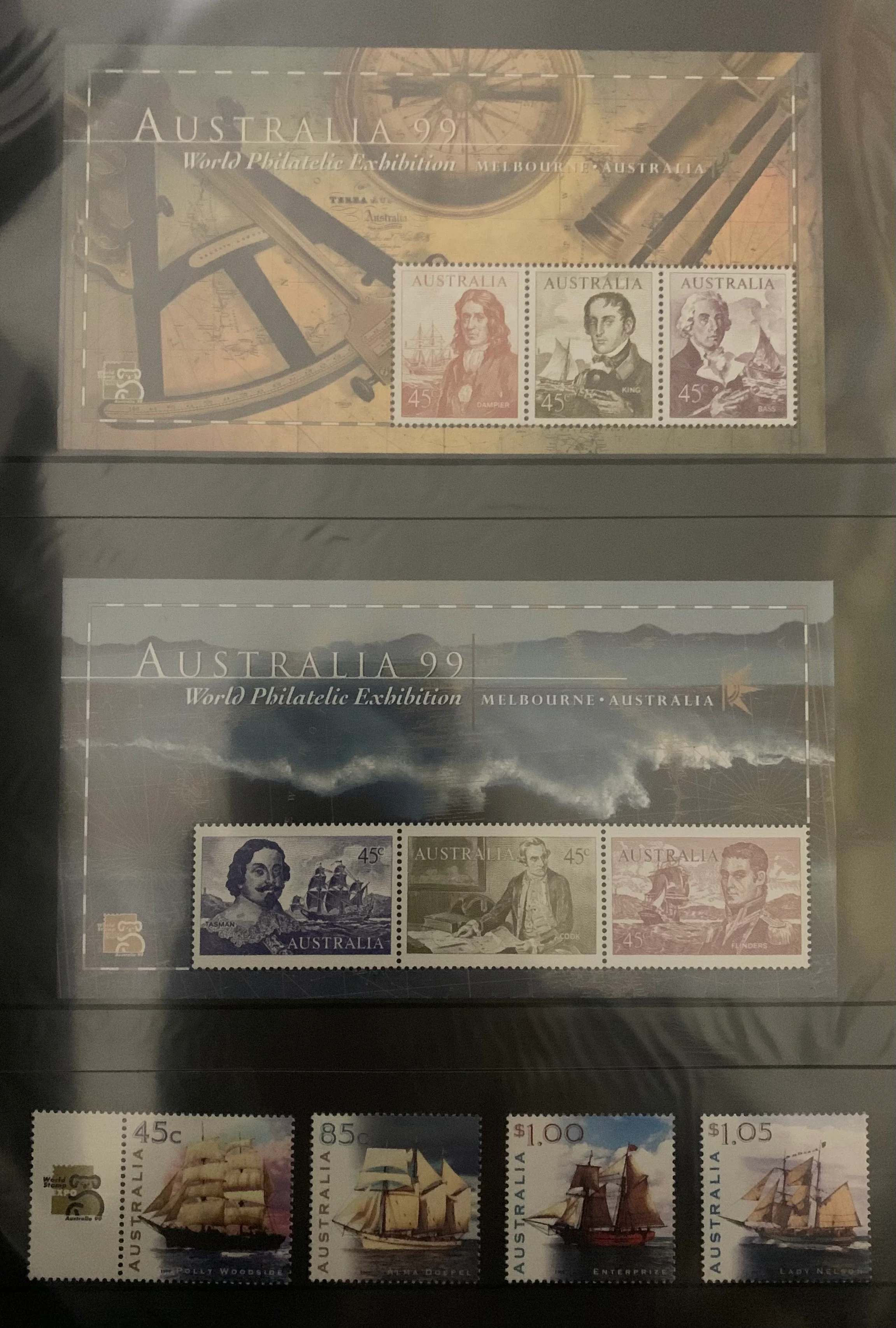Australia Post 1999 Year Album. Executive Leather - Image 2