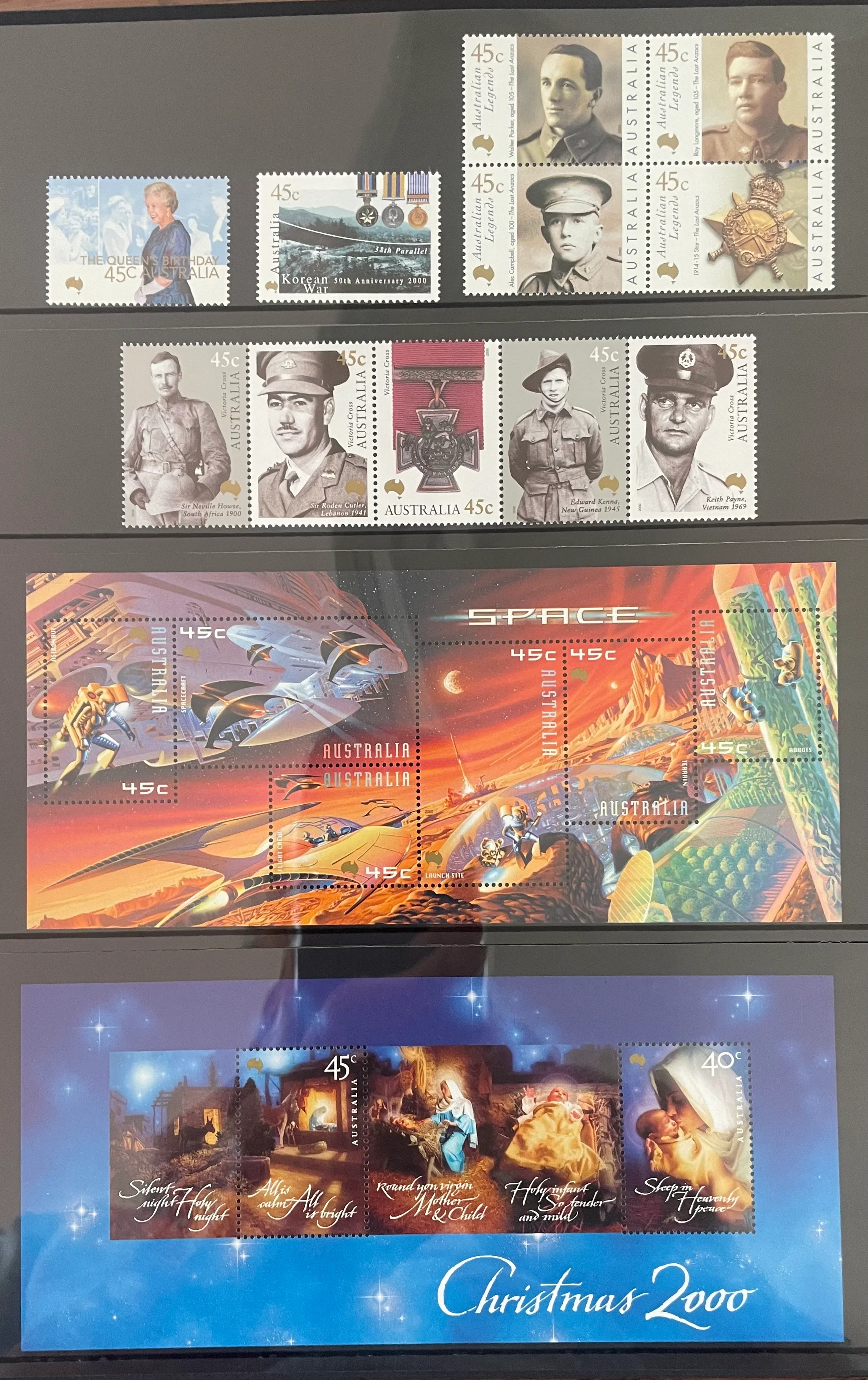 Australia Post 2000 Year Album. Executive Leather - Image 3