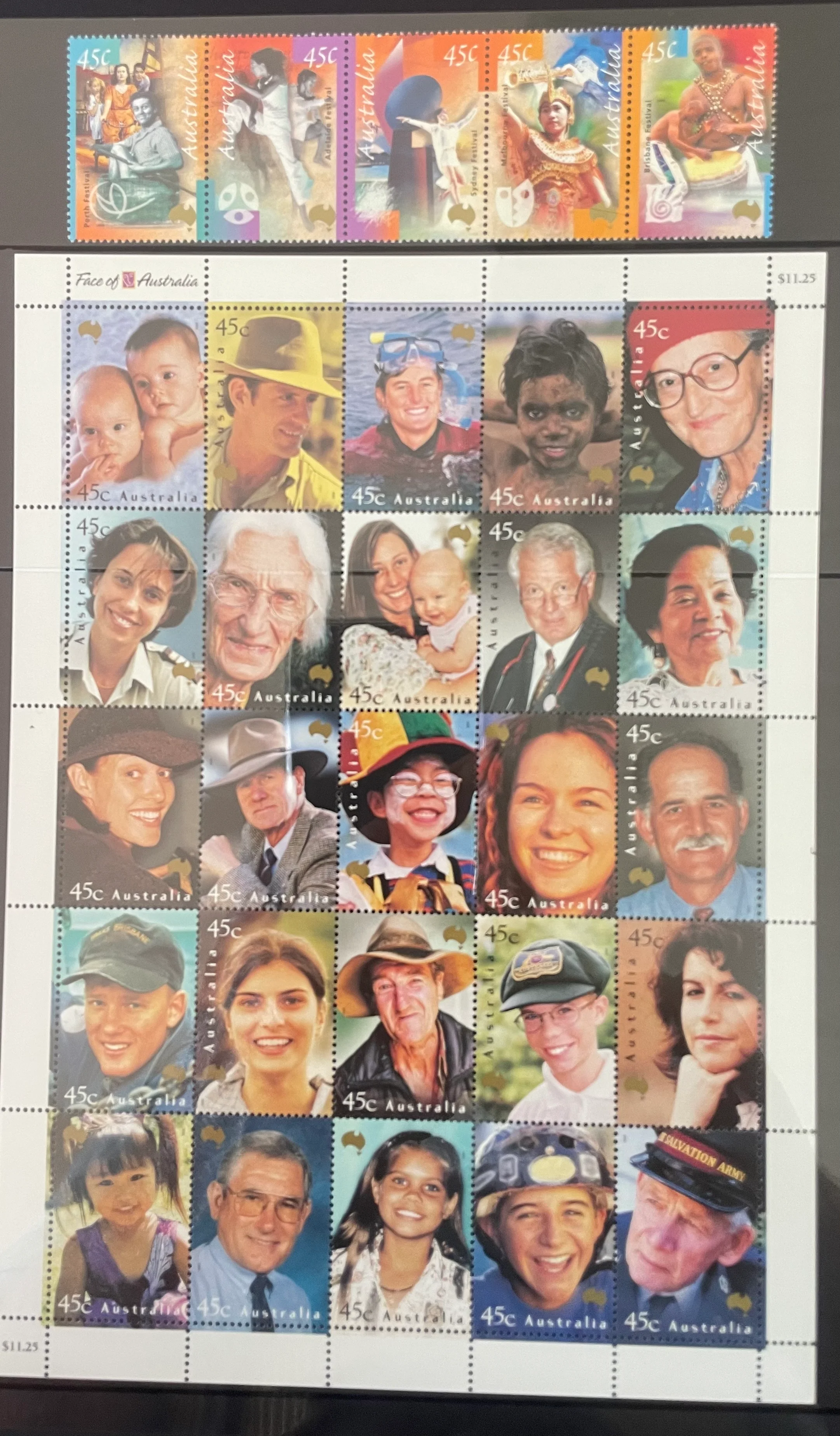 Australia Post 2000 Year Album. Executive Leather - Image 4
