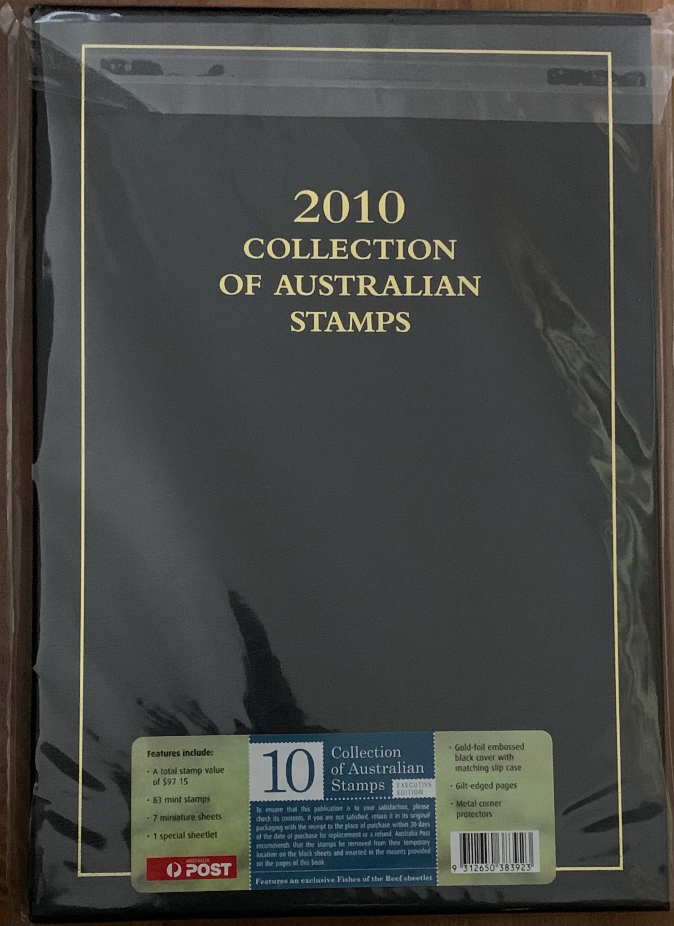 Australia Post 2010 Year Album. Executive Leather