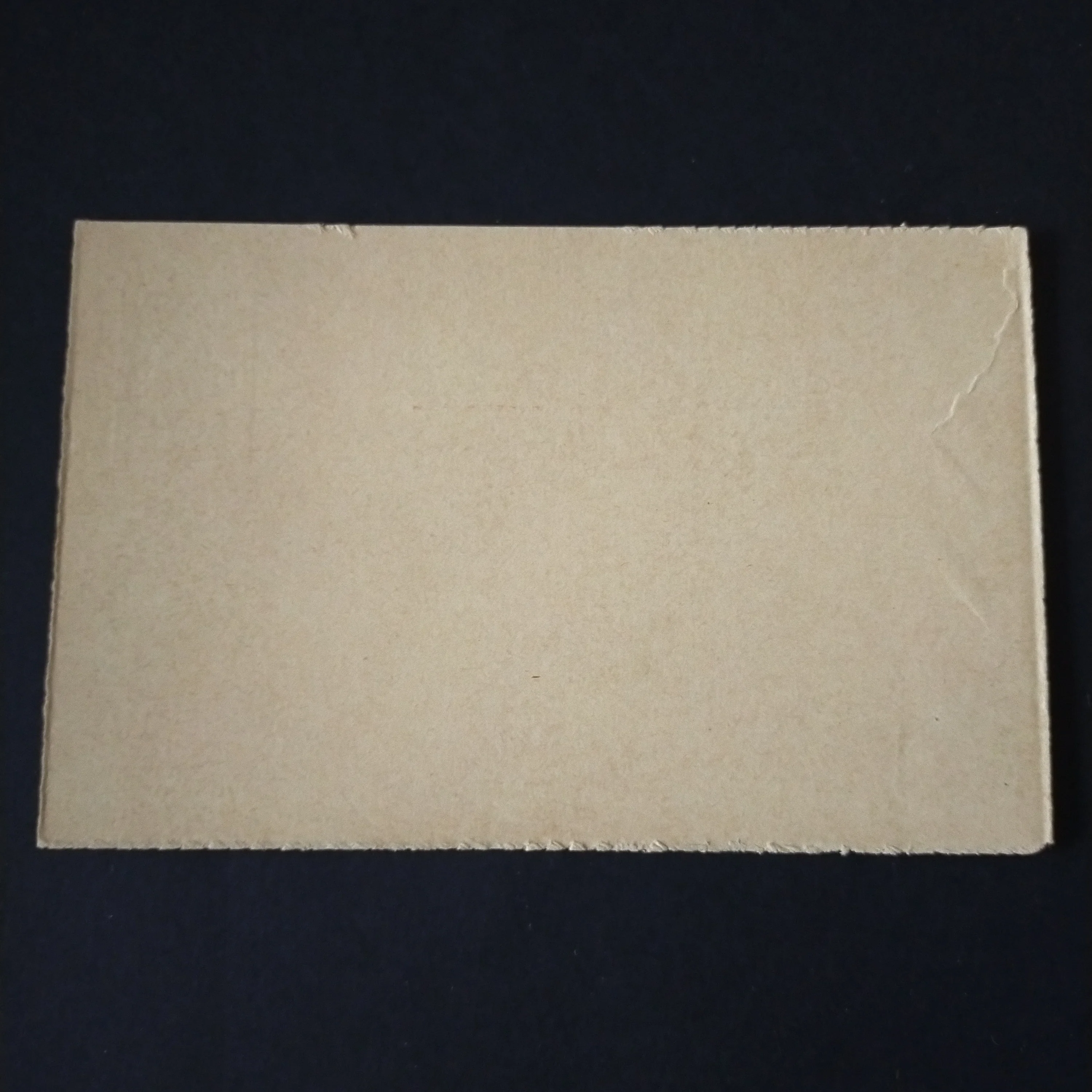 Australia 1d Kangaroo Postcard Rough Edges Mint - Image 2