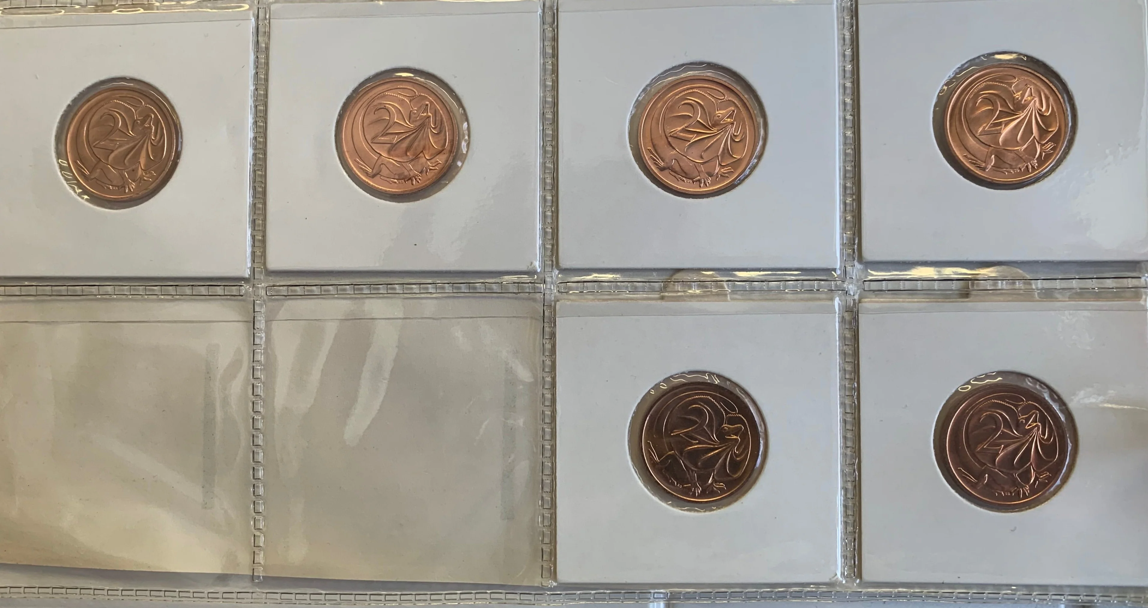 Australia 1966-1991 2c Uncirculated Coin Collection - Image 2