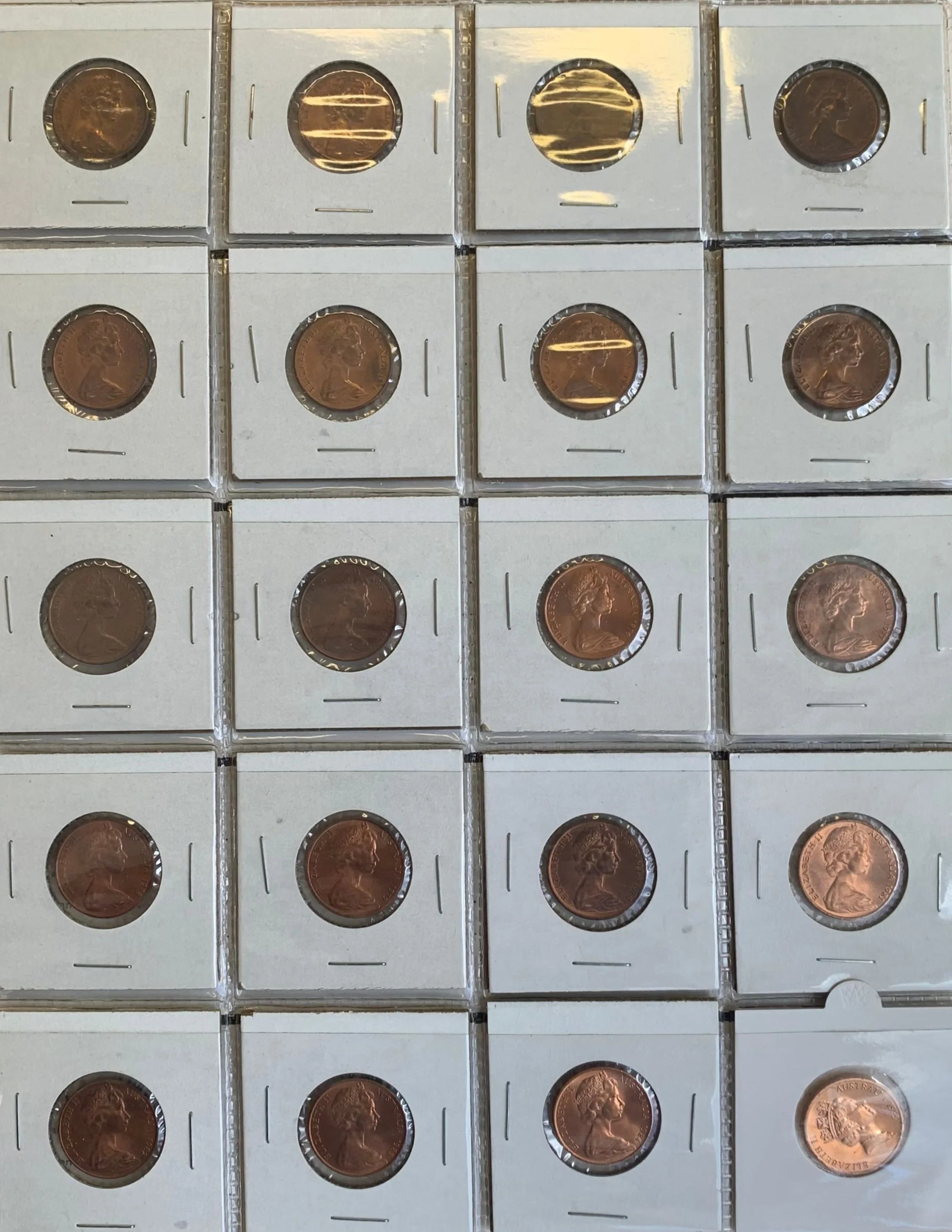 Australia 1966-1991 2c Uncirculated Coin Collection - Image 3