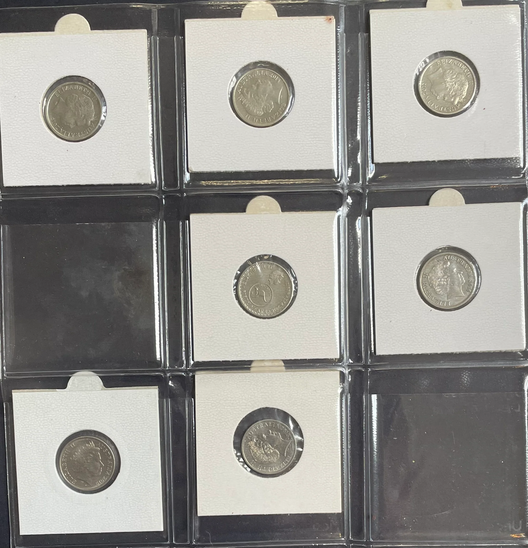 Australian 1966-2016 5c Uncirculated Coin Collection - Image 10