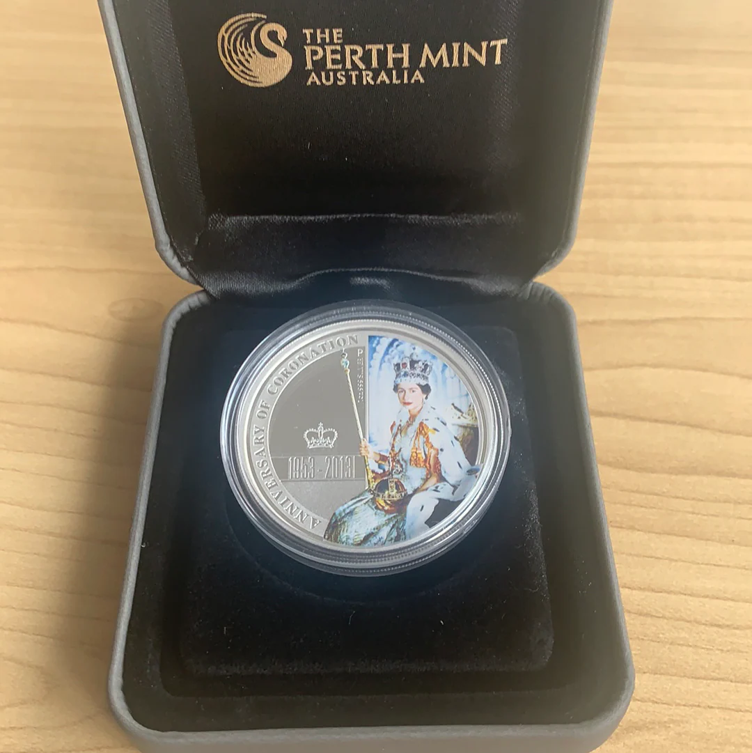 Australian 2013 one ounce silver coronation proof - Image 3