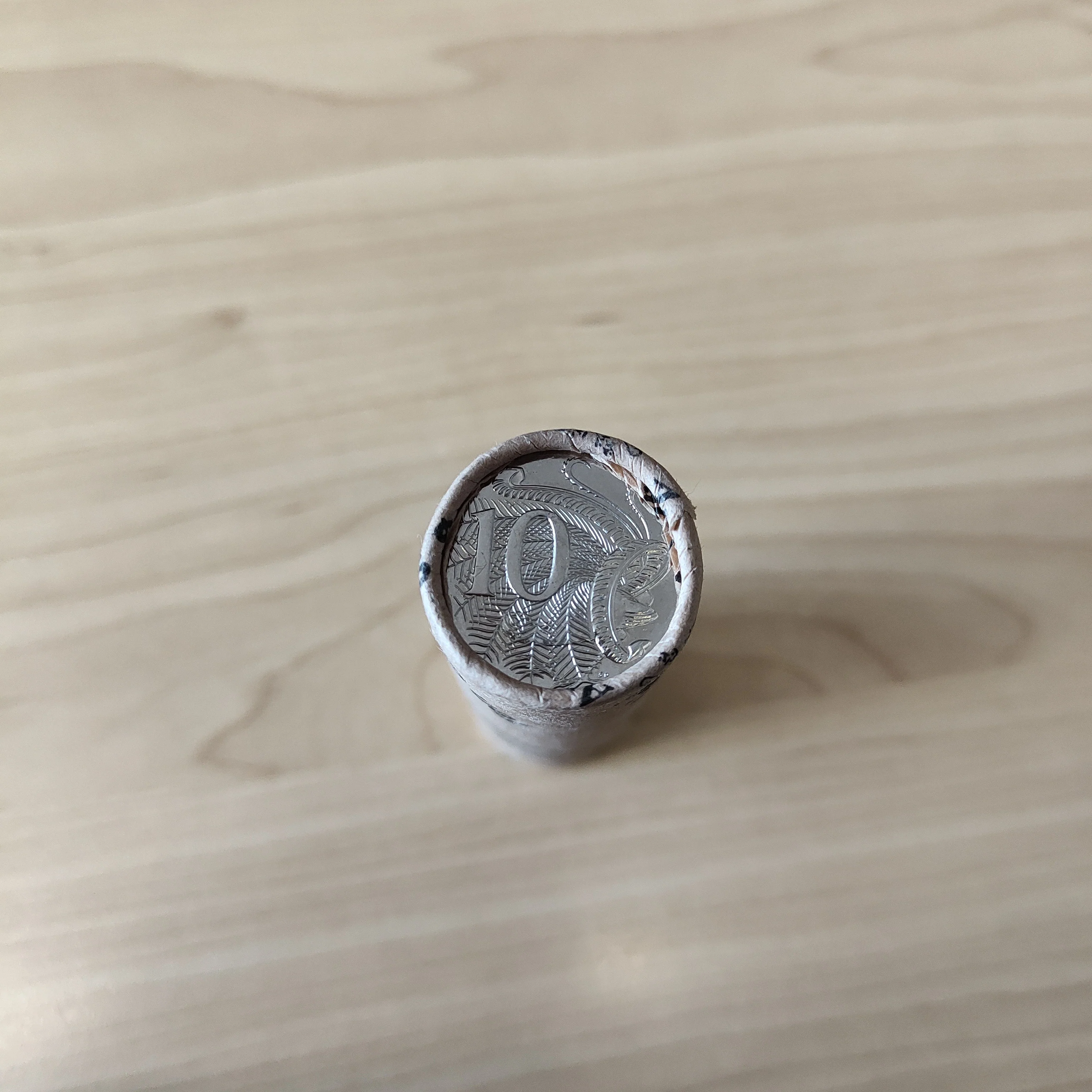 Australia 2016 Royal Australian Mint Ten Cents 10c Fifty Years of Decimal Currency Changeover RAM Mint Coin Roll - Image 3