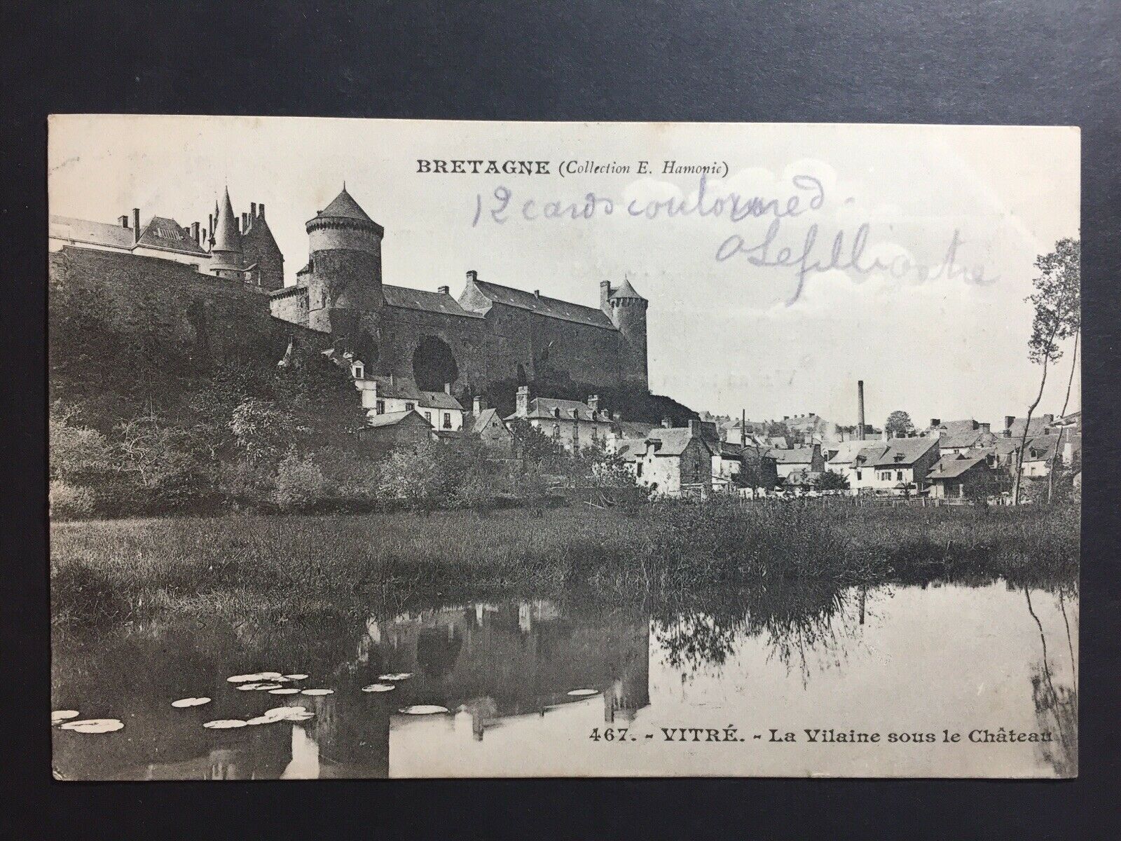 China- Shanghai Inwards 1906 PPC France/Hong Kong/Local Post Shanghai Markings - Image 2