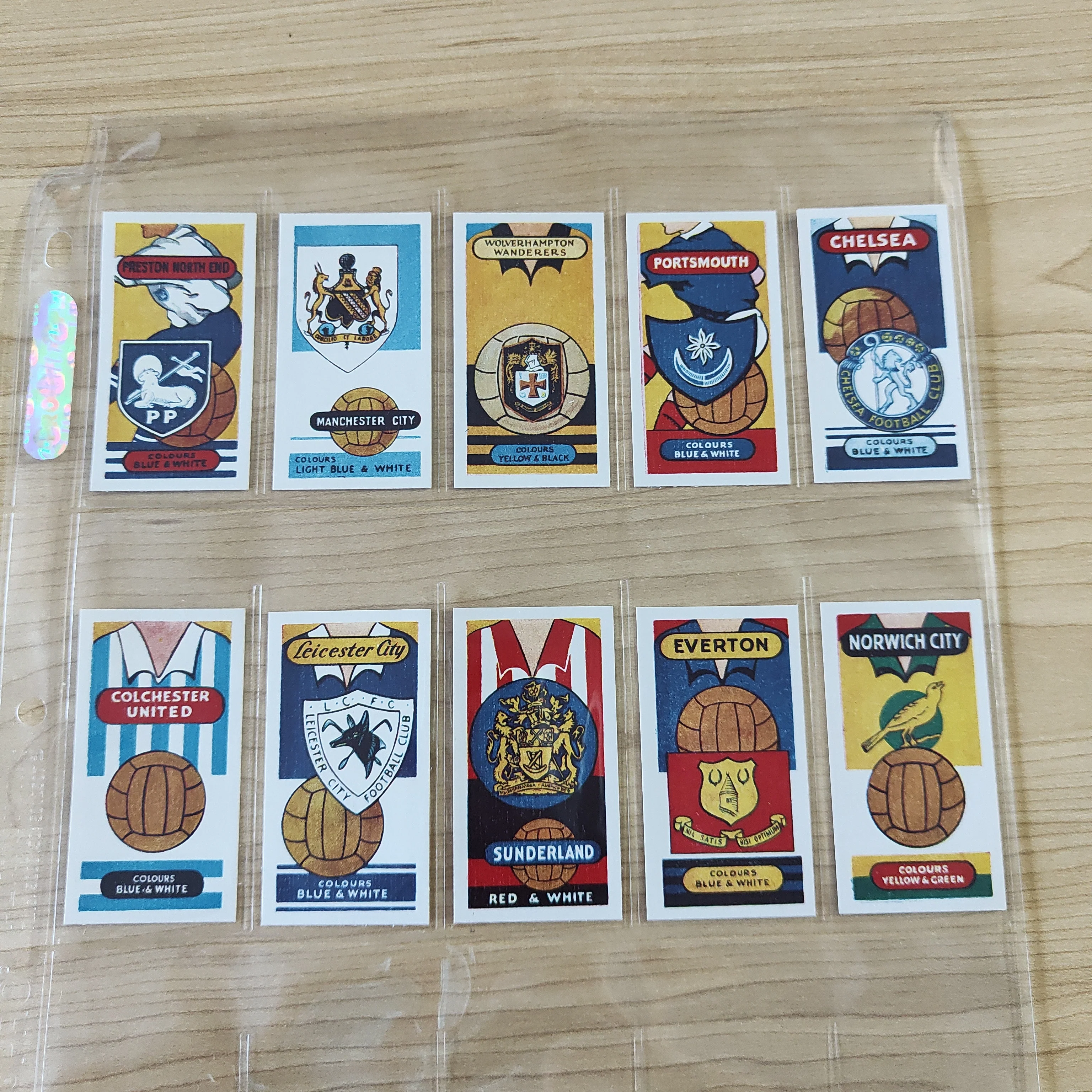 Circa 1960's Football Clubs and Badges Set of 25 Cigarette Cards - Image 3