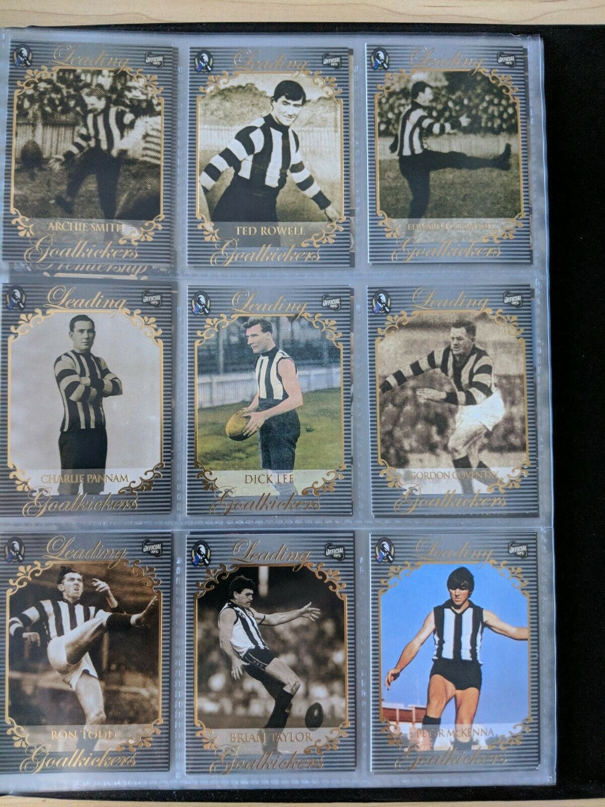 Collingwood Hall Of Fame 110 Card Set Limited Edition Nathan Buckley Signature - Image 7