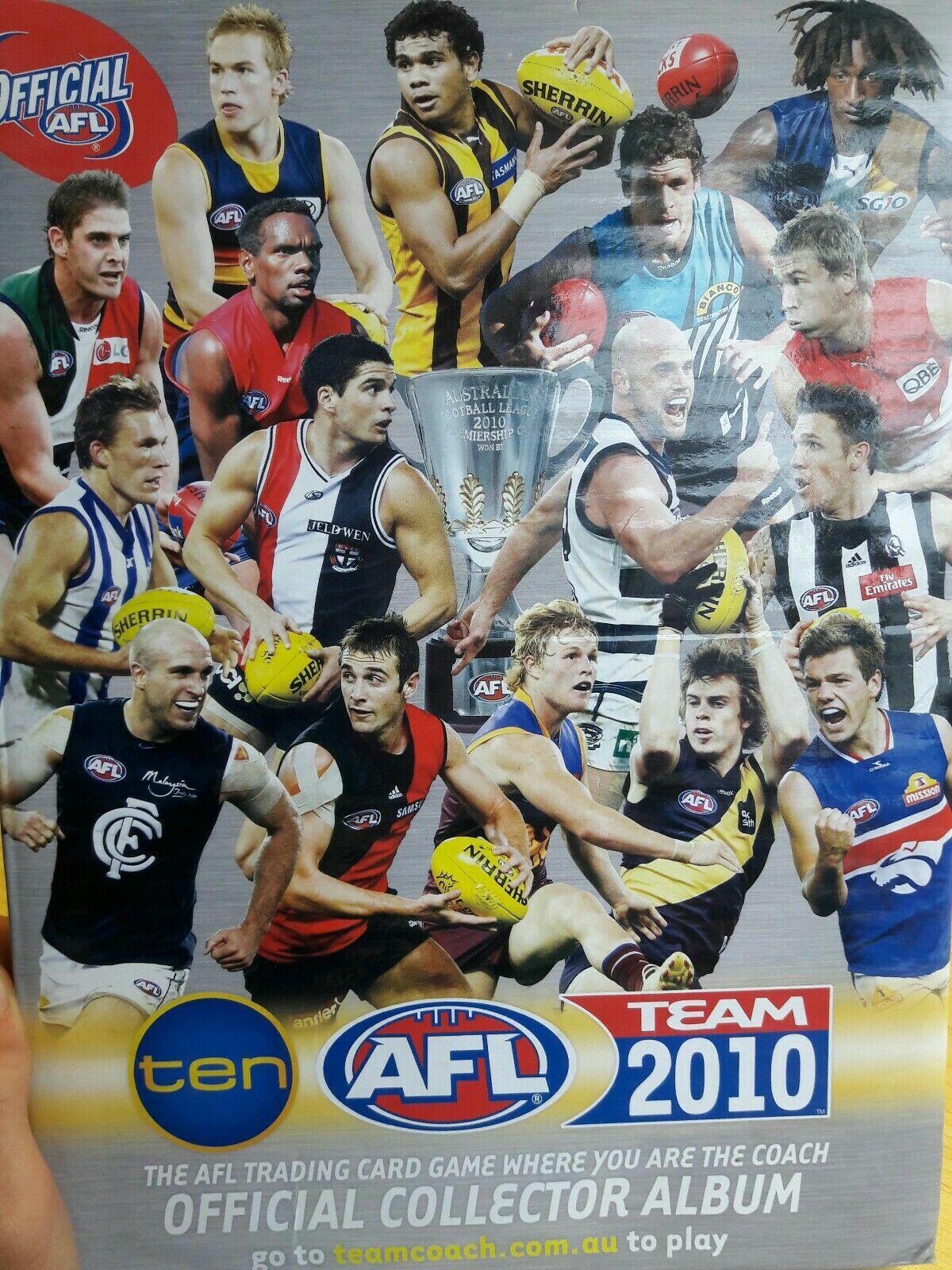 Complete 2010 Teamcoach Common Card Base Set