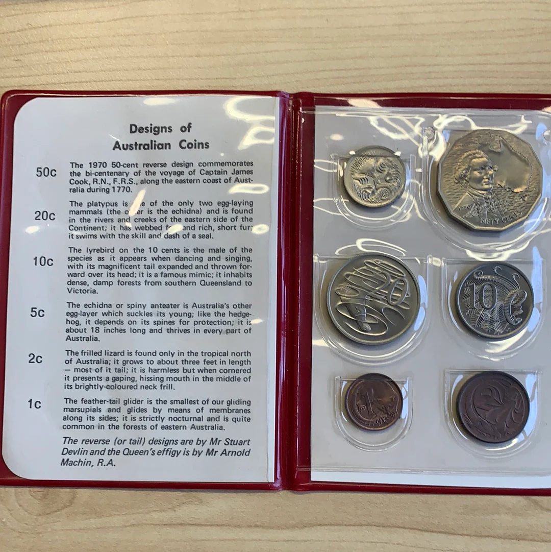 Australia 1970 Royal Australian Mint Uncirculated Coin Set - Image 2