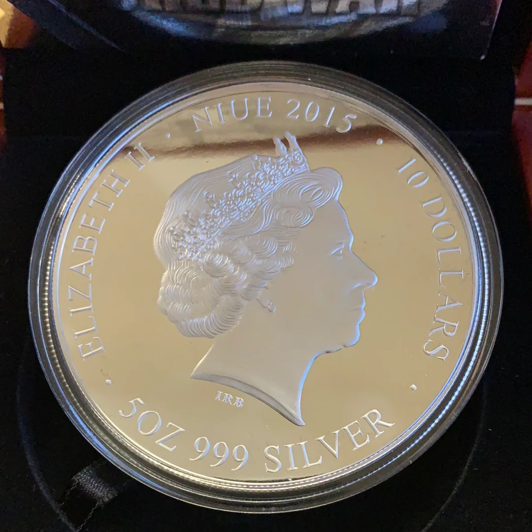 2015 First world War Series - Gallipoli 5oz 999 Silver Coin Box Cert - Image 3