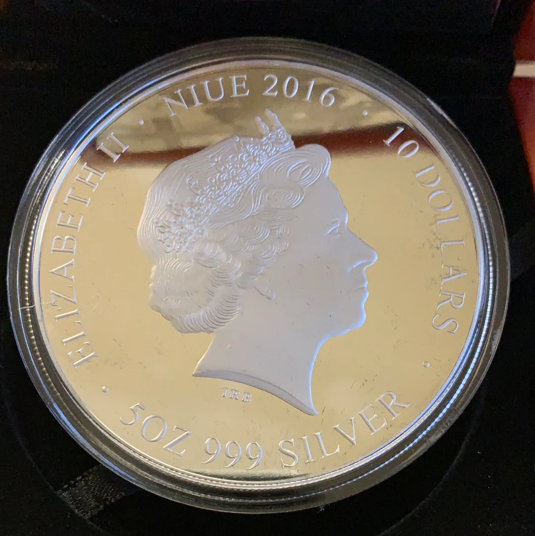 Niue 2016 First World War Series - Western Front 5oz 999 Silver Coin Box Cert - Image 3