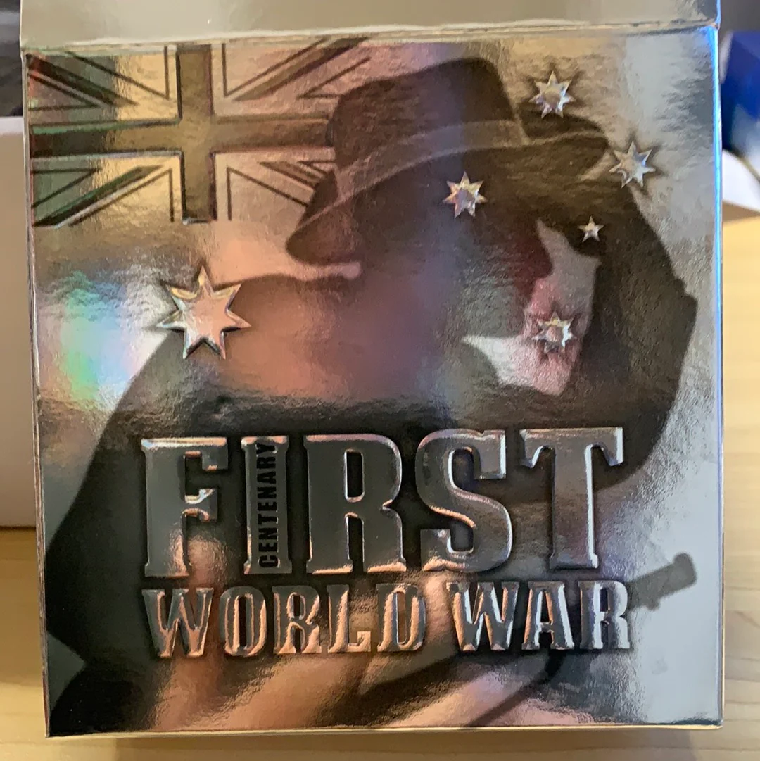 Niue 2016 First World War Series - Western Front 5oz 999 Silver Coin Box Cert - Image 4