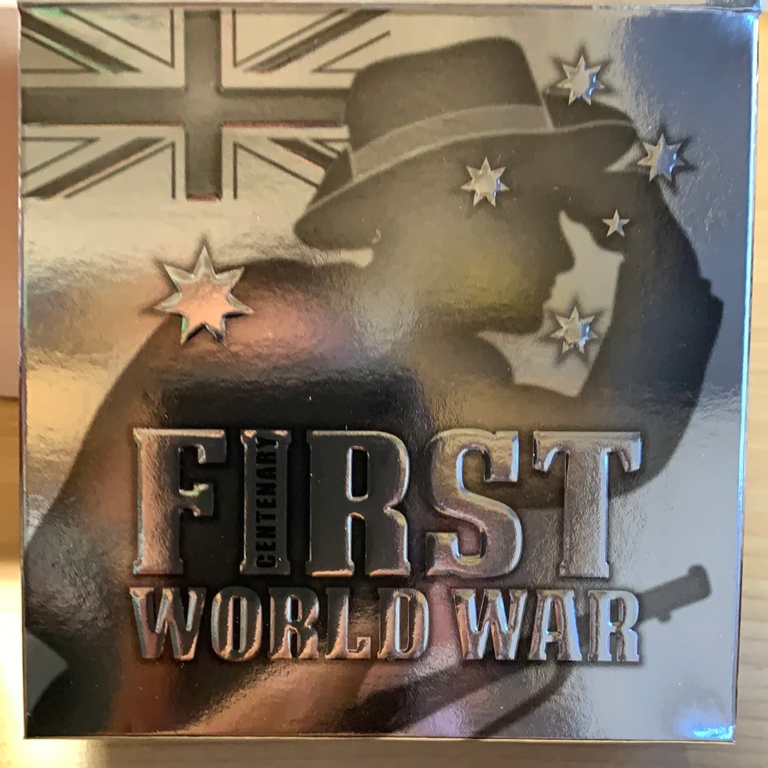 Niue 2014 $10 First World War Series - War Declared 5oz 999 Silver Coin Box Cert - Image 4