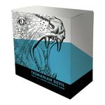 Niue 2019 $1 Tasmanian Devil 1oz 999 Silver Antiqued Coin Box Cert - Image 3