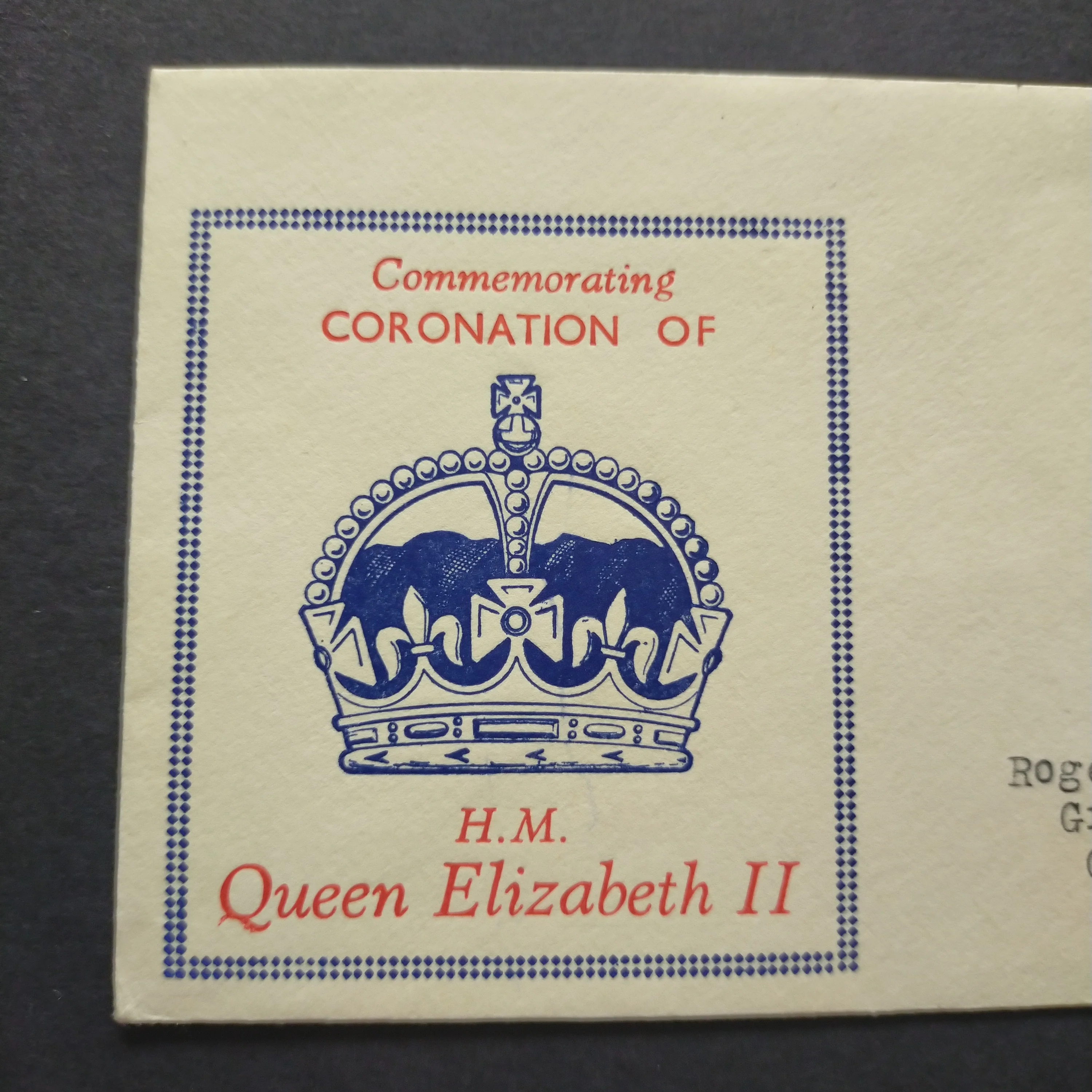 Pitcairn Islands Cover Coronation of H.M. Queen Elizabeth II 1953 CDS Pitcairn Islands to Grimsby England - Image 4