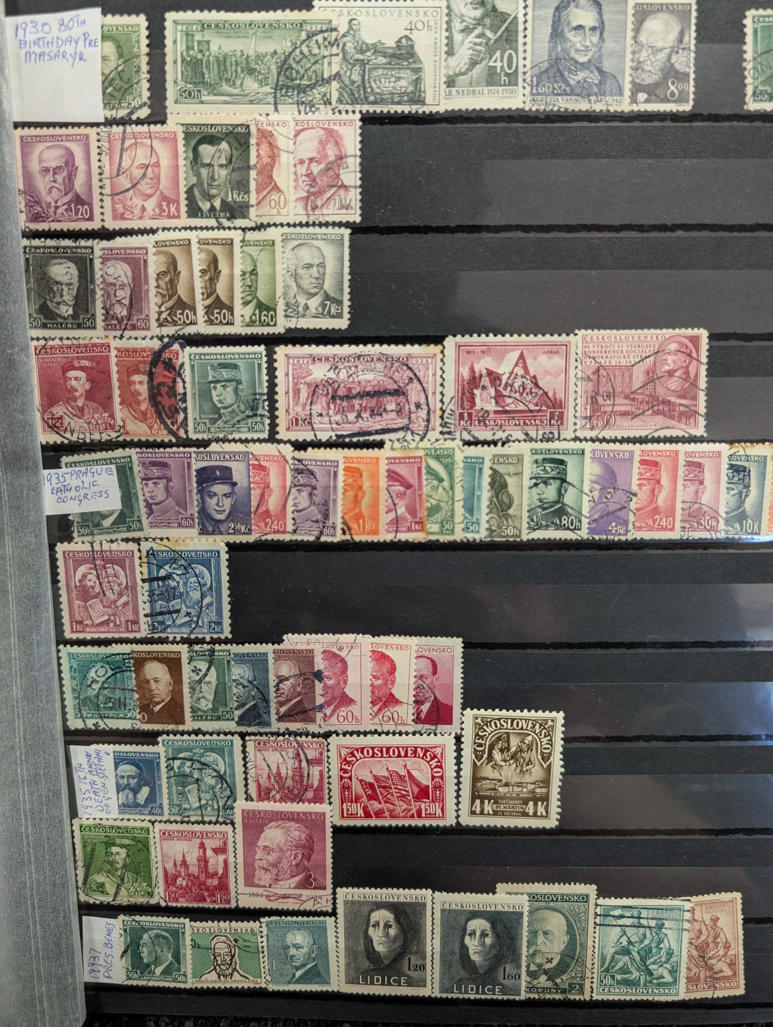 Czechoslovakia 1922-1970s Stamp Collection in Stockbooks - Image 2