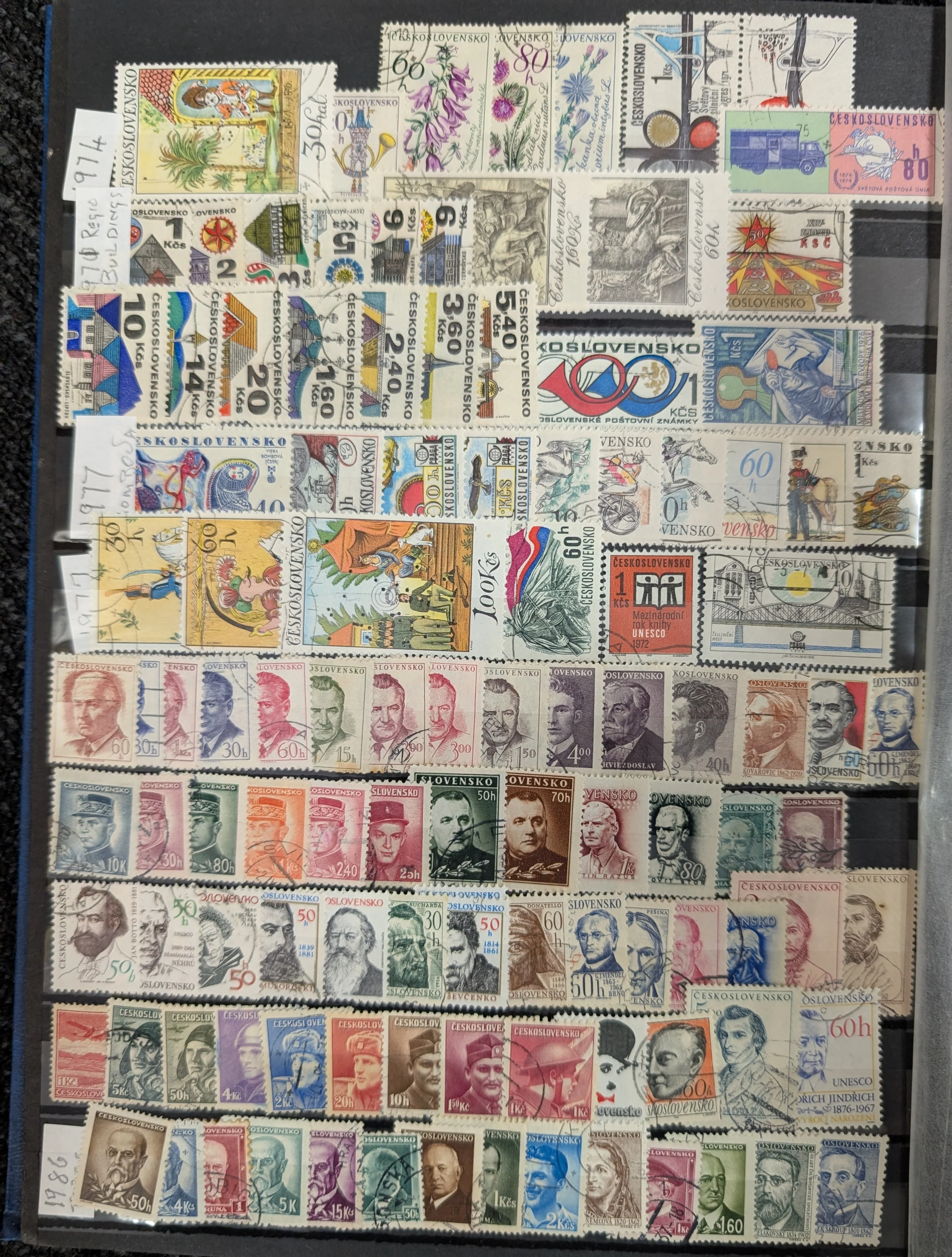 Czechoslovakia 1922-1970s Stamp Collection in Stockbooks - Image 5