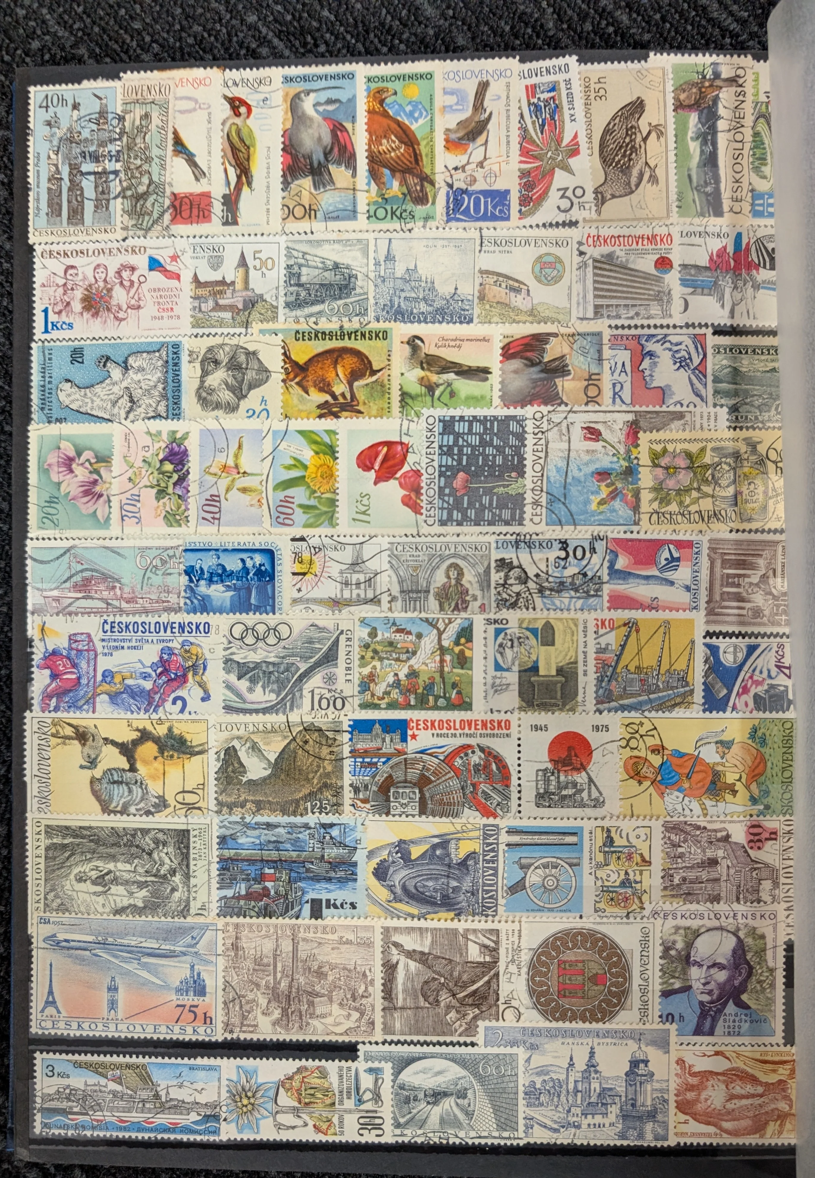 Czechoslovakia 1922-1970s Stamp Collection in Stockbooks - Image 6