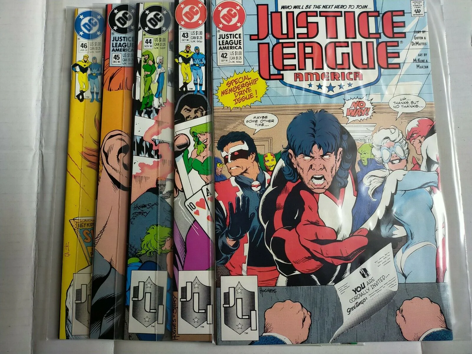 DC 30+ 1989-1992 Justice League of America Comics #27-#50, #52-#57, #59-#60 - Image 6