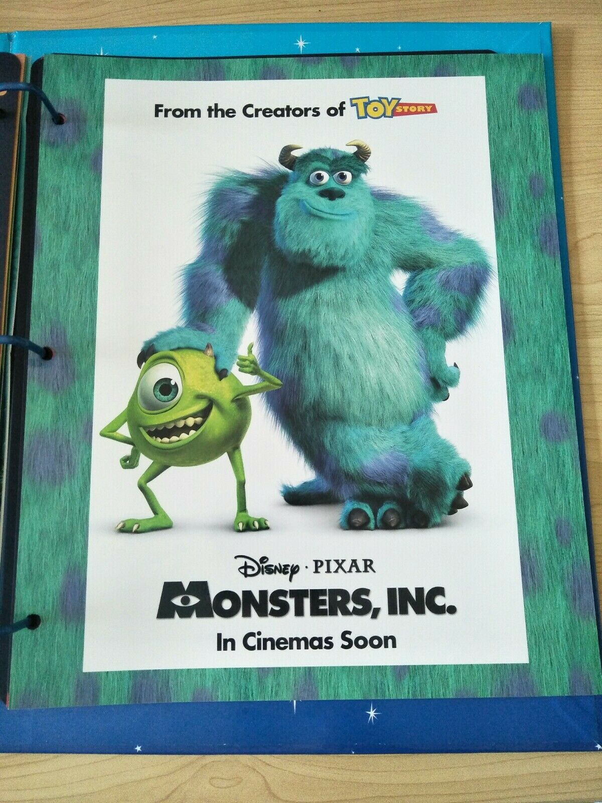 Disney Pixar Souvenir Stamp Album With Stamps 50c - Image 8