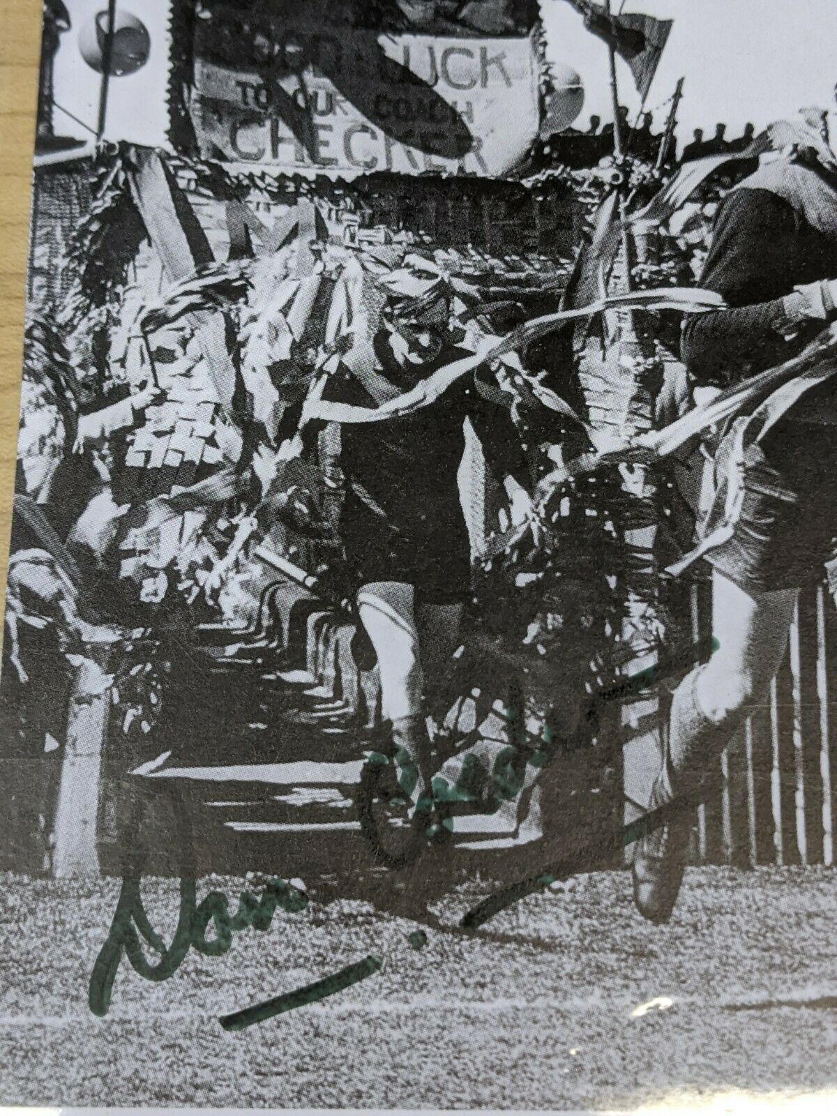 Don Corner Melbourne Football Club Hand Signed Picture - Image 2