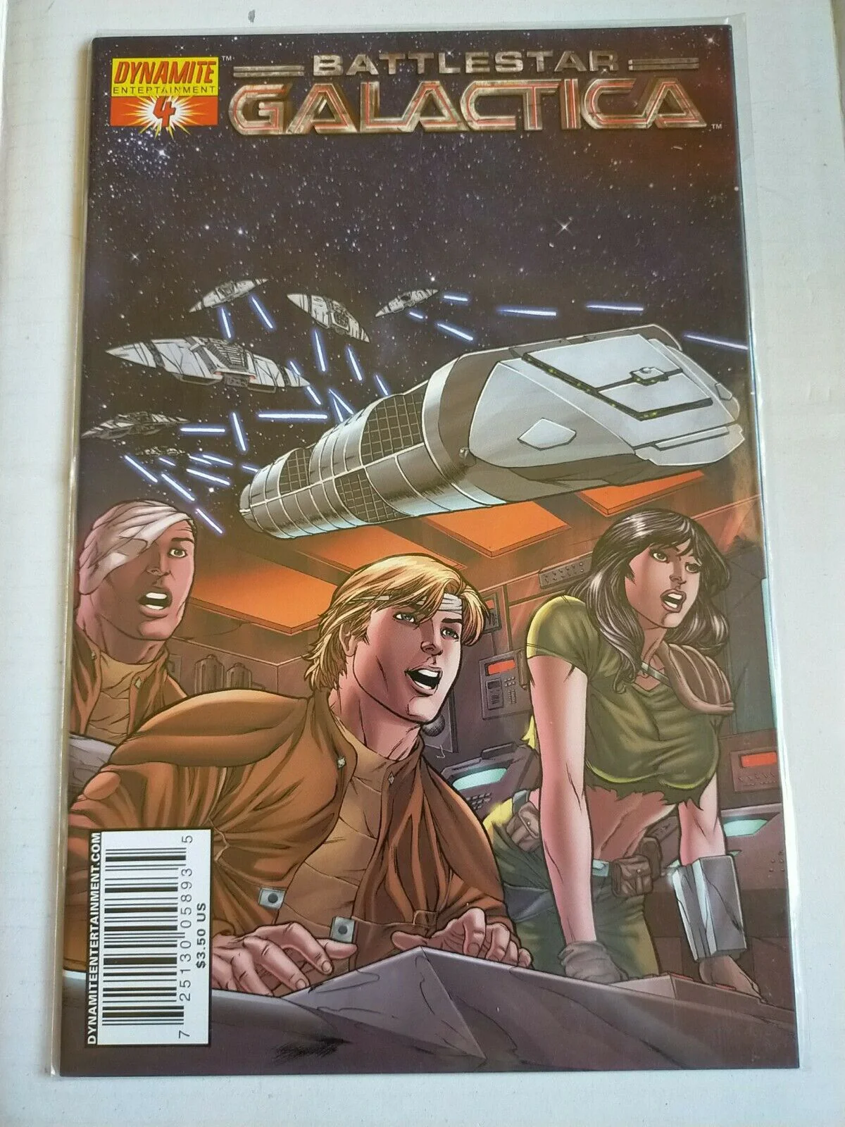 Dynamite Entertainment 2007 4 Battlestar Galactica Comic