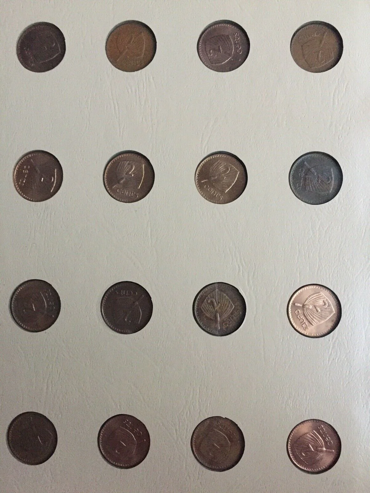 Fiji 1c,2c,5c,10 Cents & $1 Coins in Dansco Supreme Album. Superb Condition. - Image 4