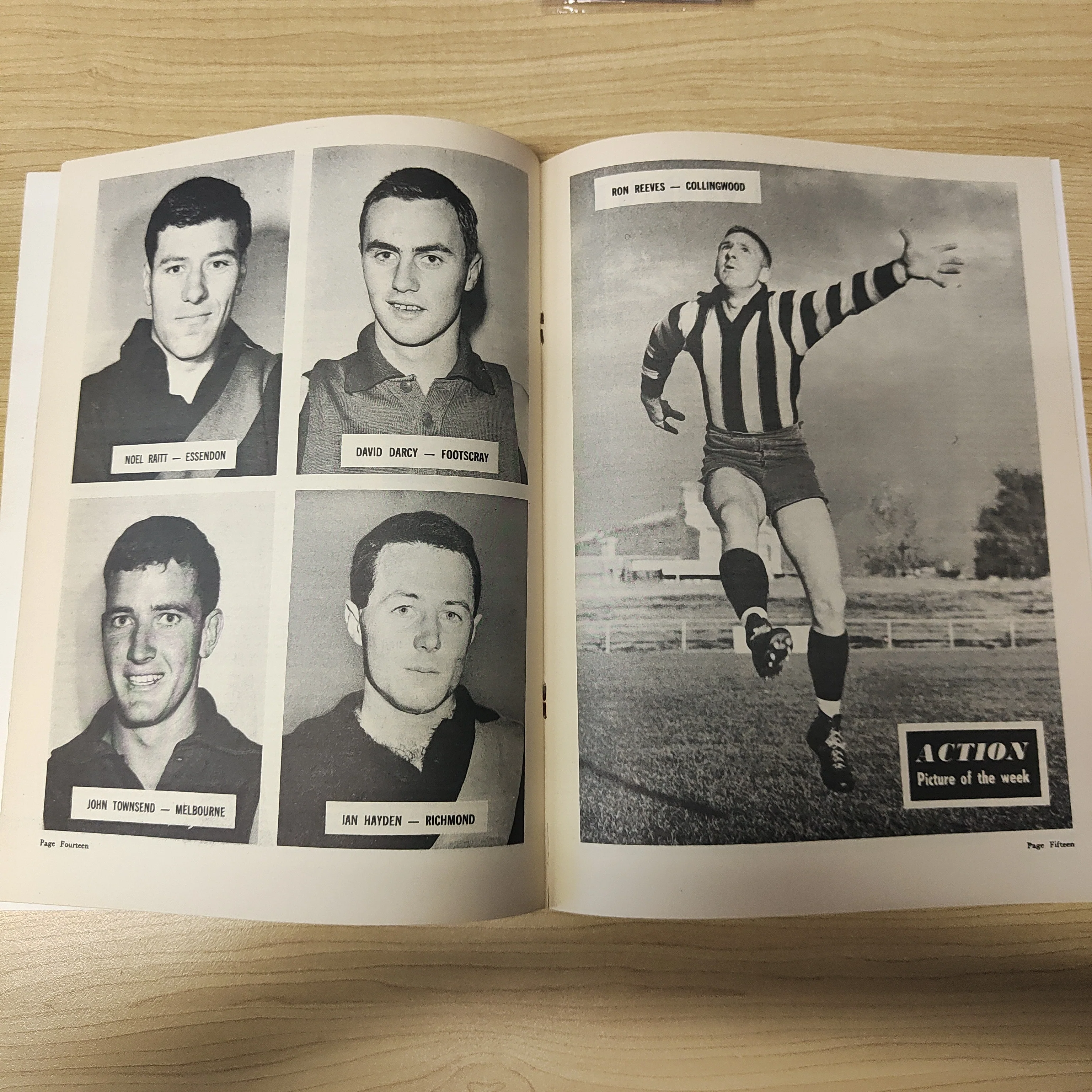 Footy Fan 1963 Vol. 1, No.5 Football Magazine - Image 3