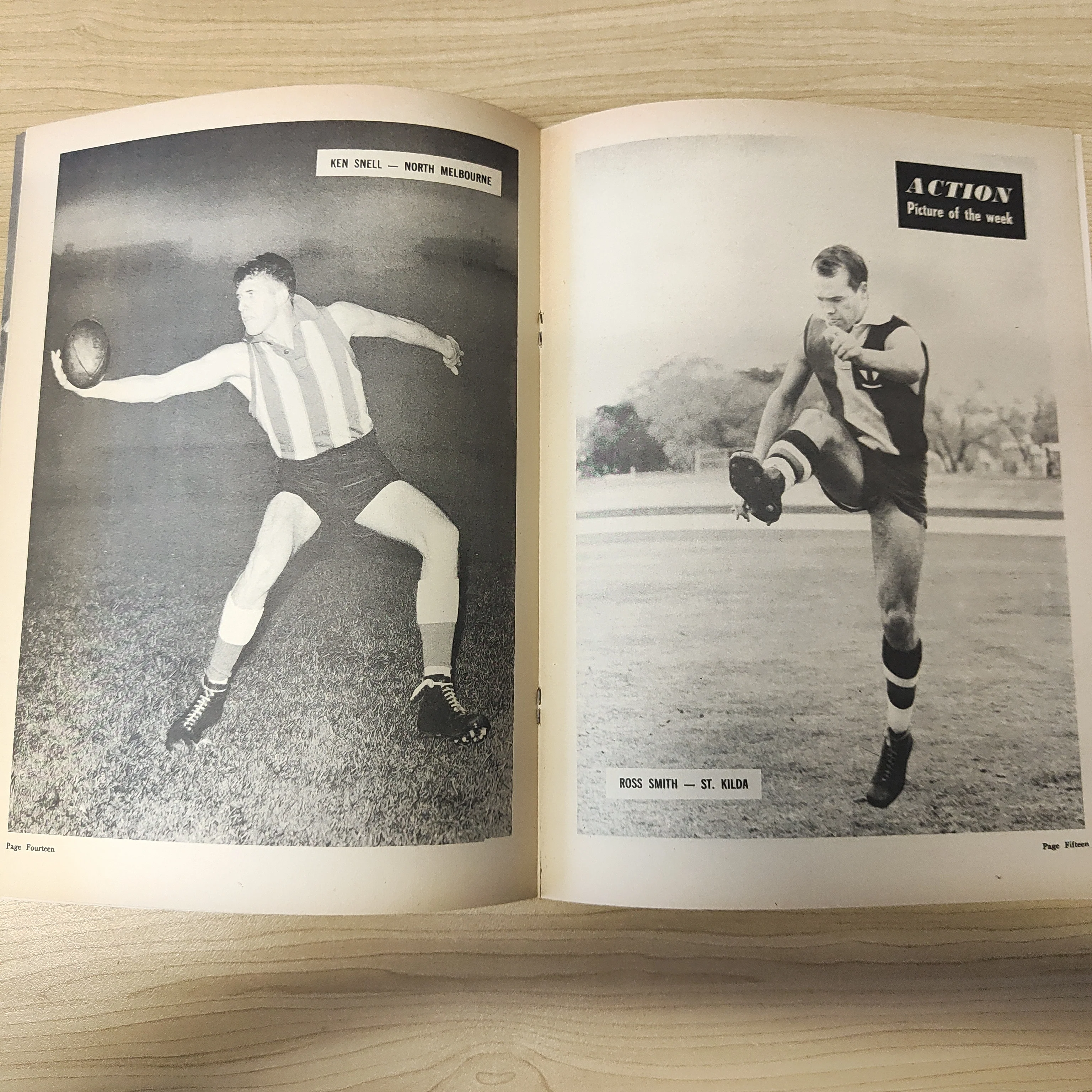 Footy Fan 1963 Vol. 1, No.7 Football Magazine - Image 3